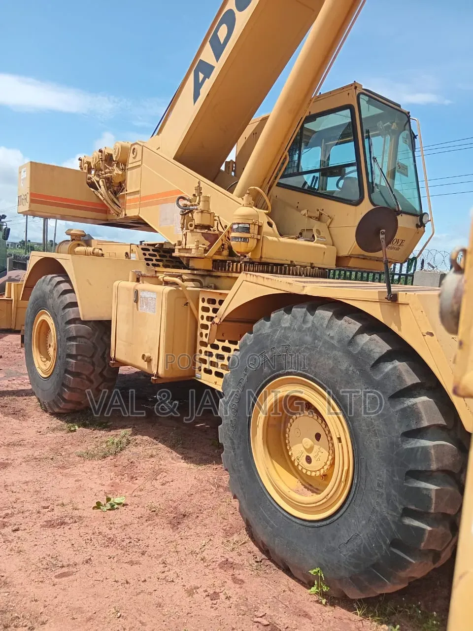 35 / 40 Tons Grove Rough Terrain 4x4 Crsne