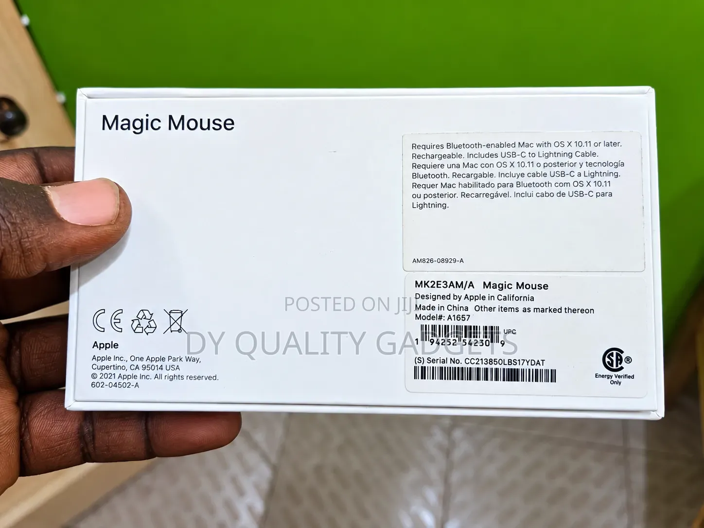 Apple Magic Mouse 2 A1657