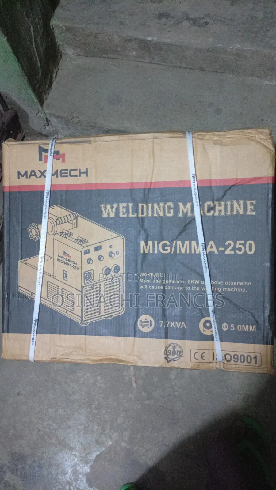 250A Maxmech MIG /MMA Welding Machine 2 In1