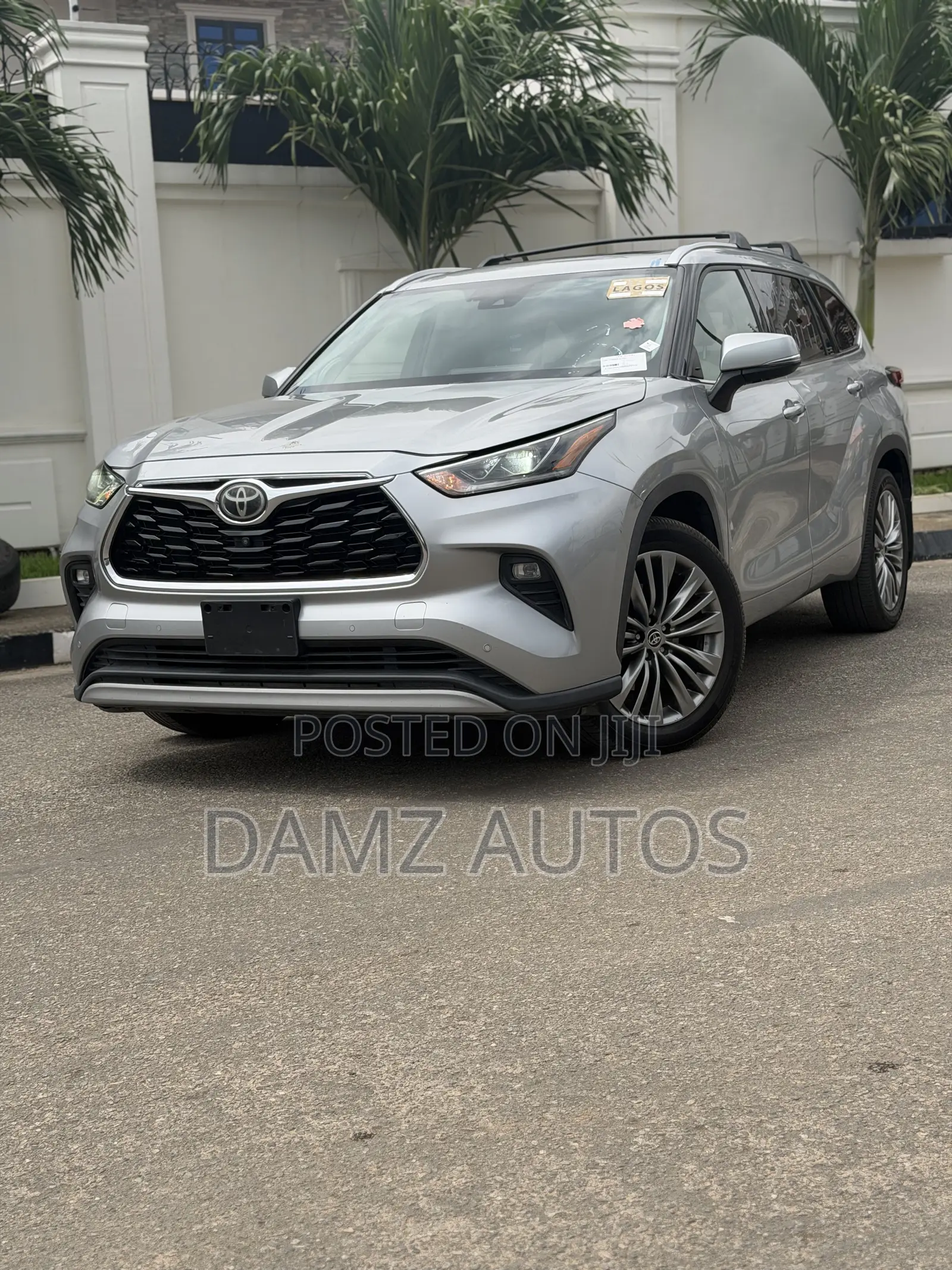 Toyota Highlander Platinum 2021 Silver