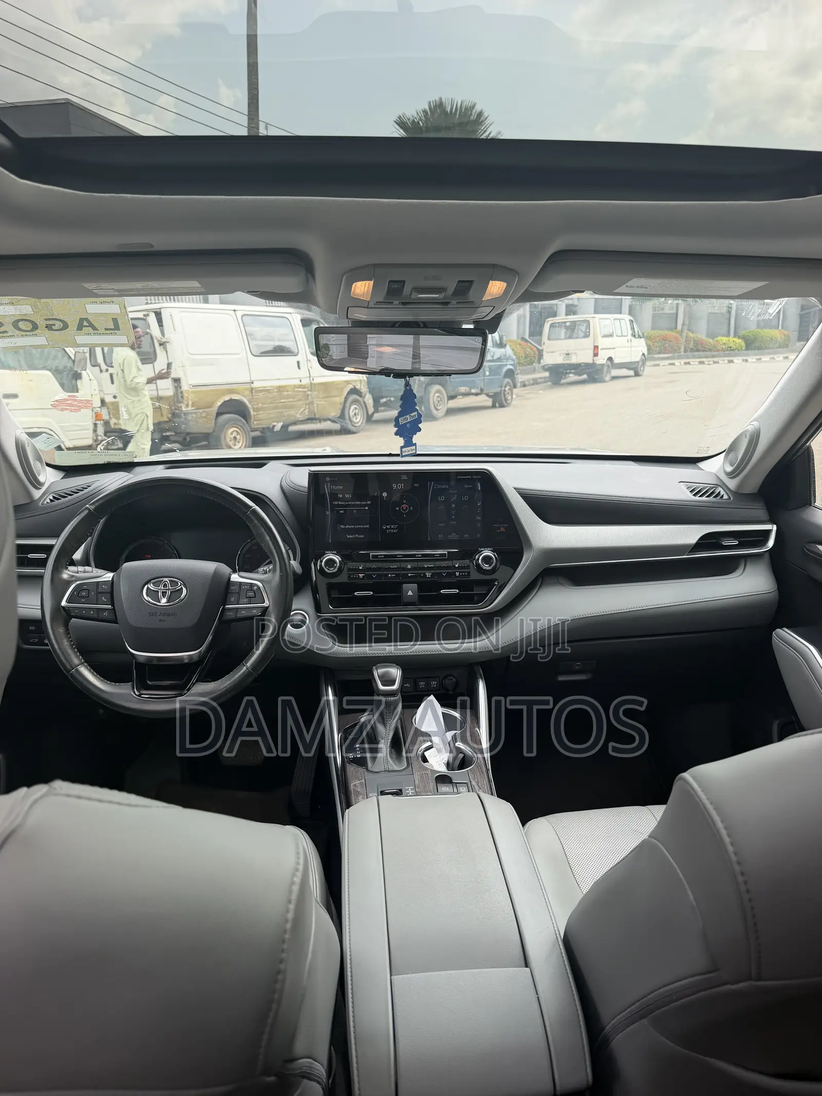 Toyota Highlander Platinum 2021 Silver