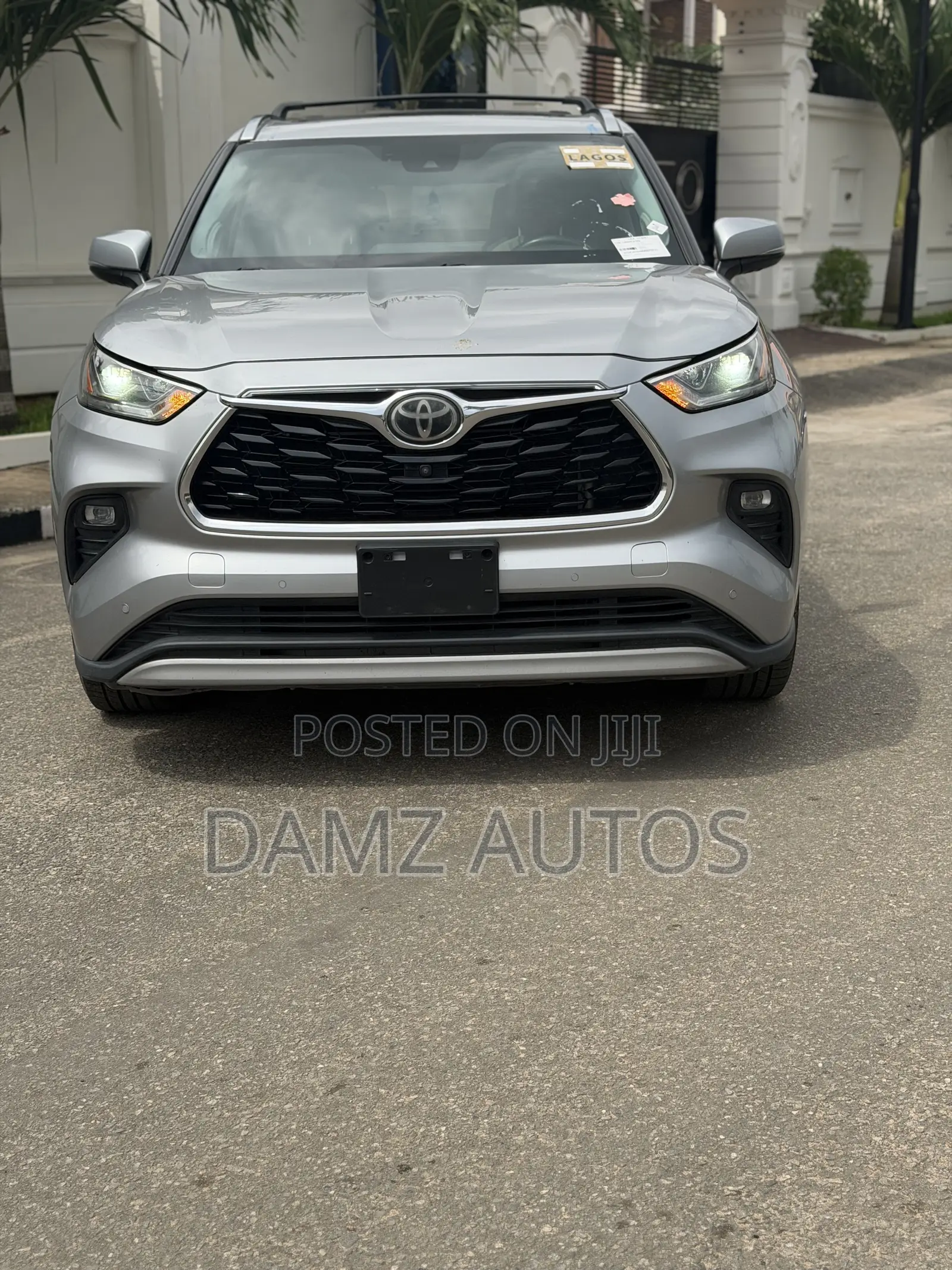 Toyota Highlander Platinum 2021 Silver