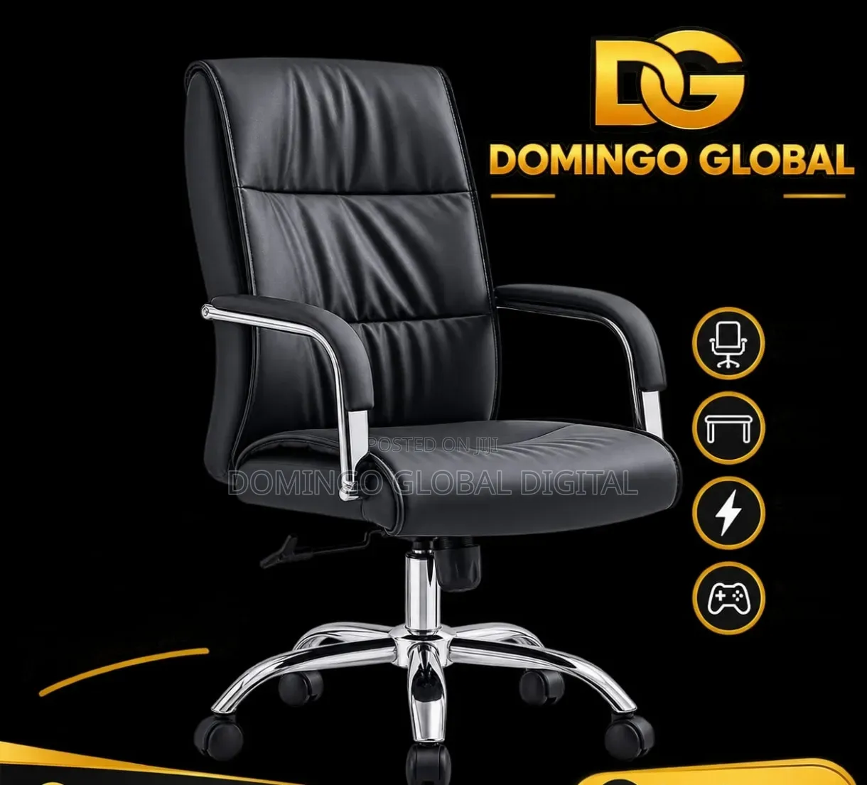 High-Back Executive Office Chair