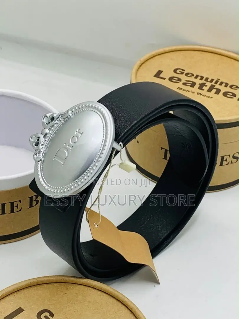 High Quality Luxury Dior Men Genuine Leather Belt