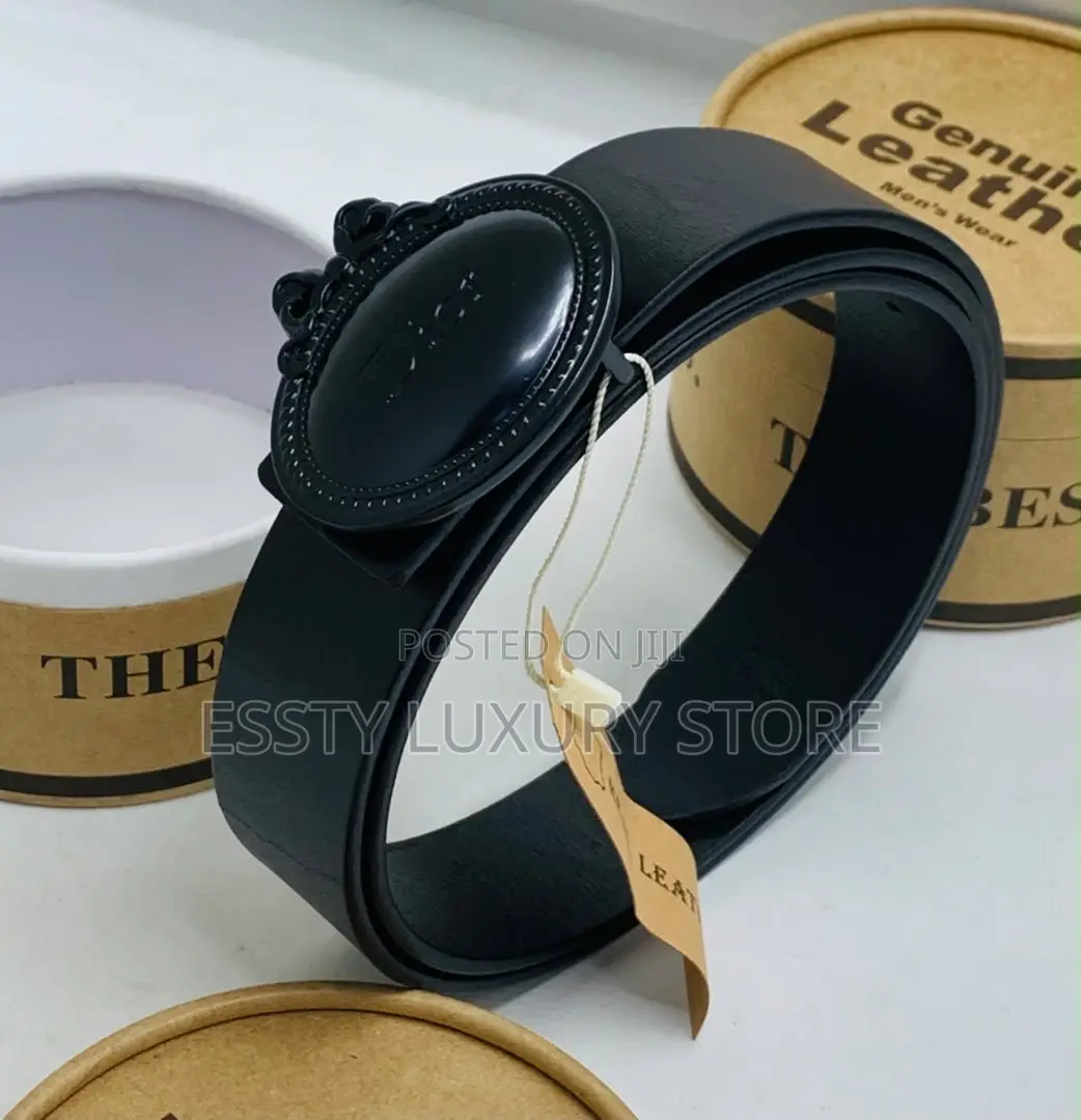 High Quality Luxury Dior Men Genuine Leather Belt