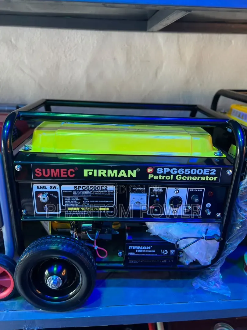 Sumec Firman SPG6500E2 4.5kva Petrol Generator [Brand New With Carton]