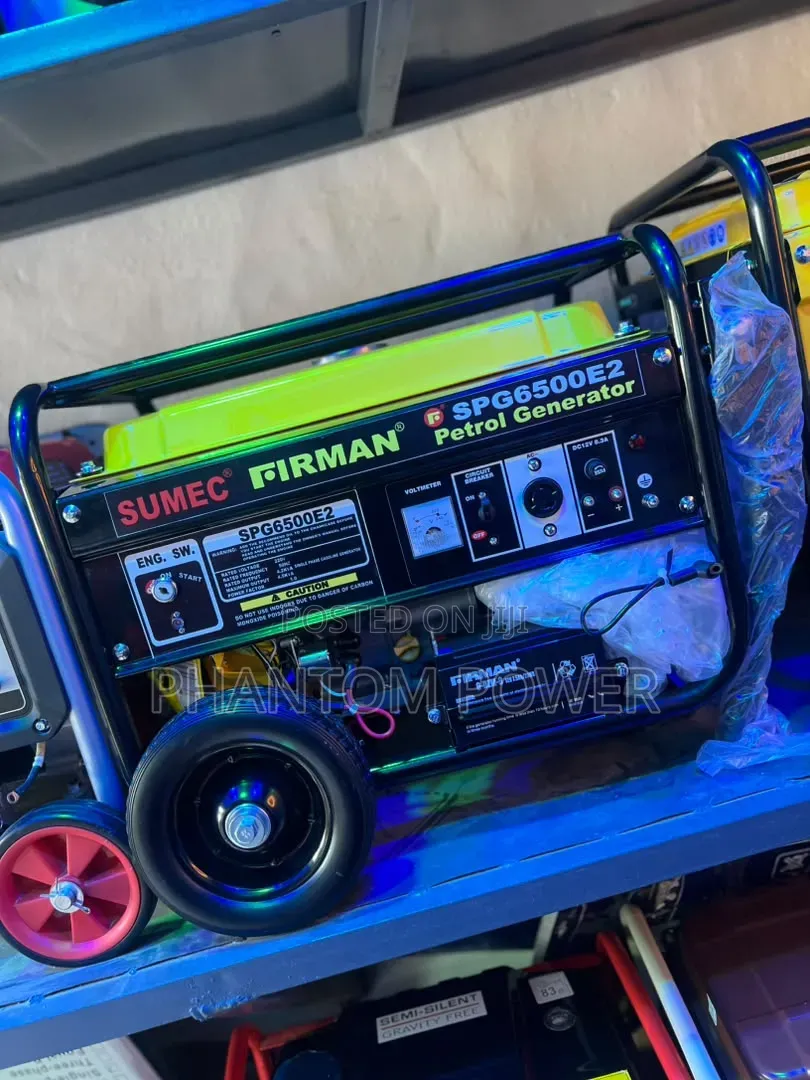 Sumec Firman SPG6500E2 4.5kva Petrol Generator [Brand New With Carton]