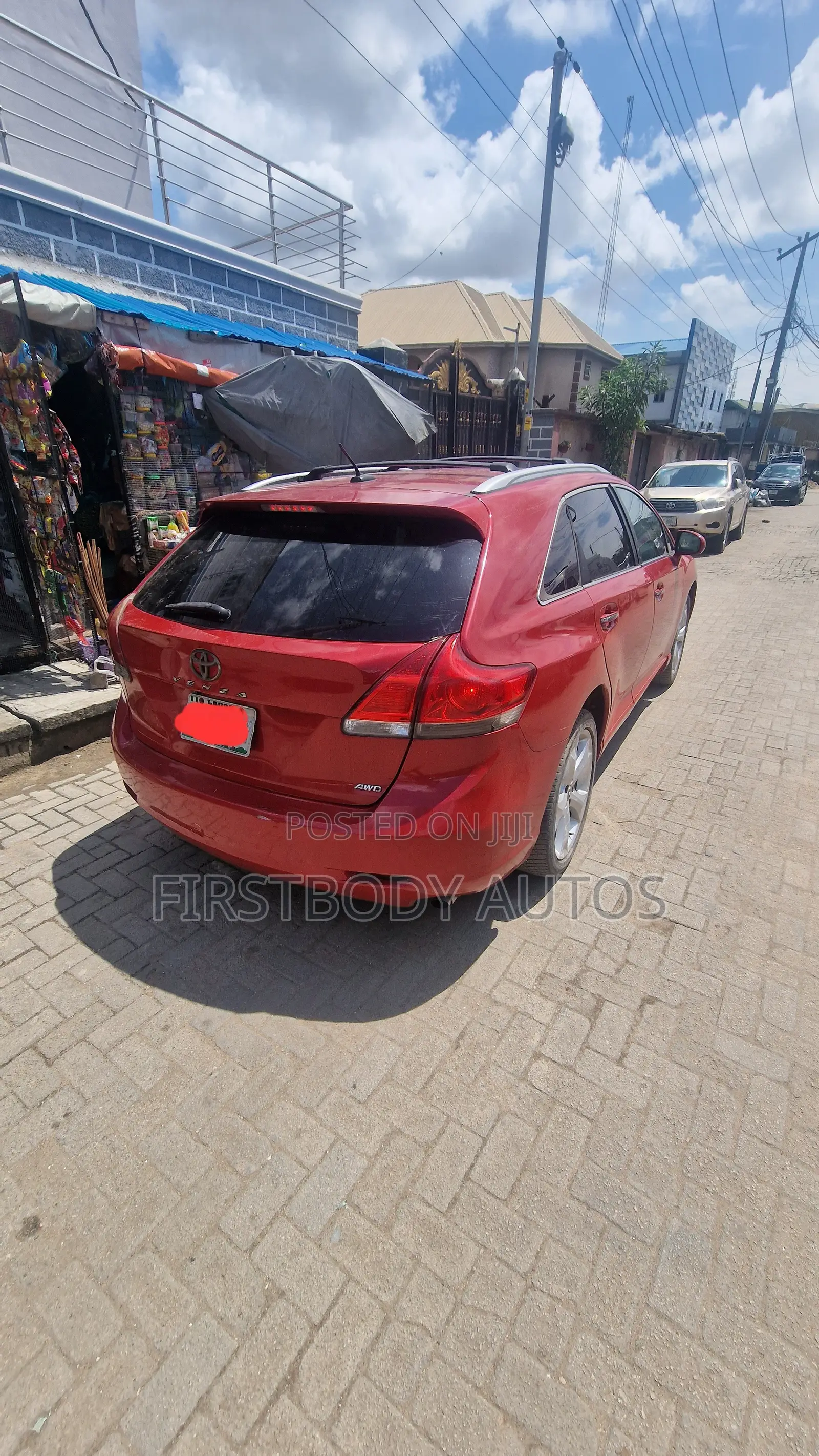 Toyota Venza 2011 Red