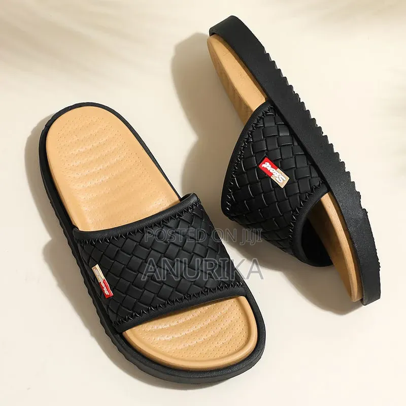 Men's Woven Casual Slippers