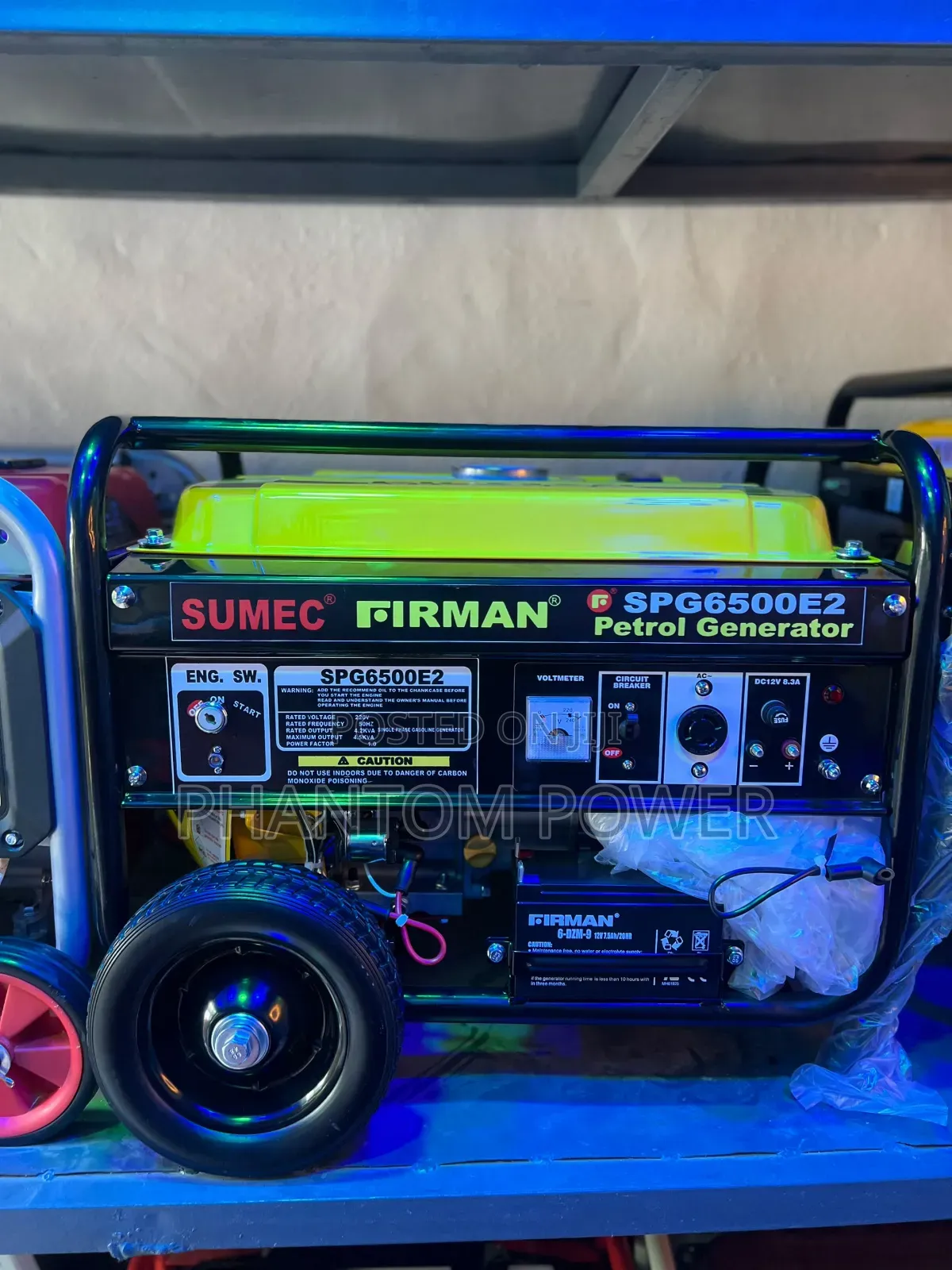 New SPG6500E2 Sumec Firman 4.5kva 100% Copper {Warranty Inclusive}