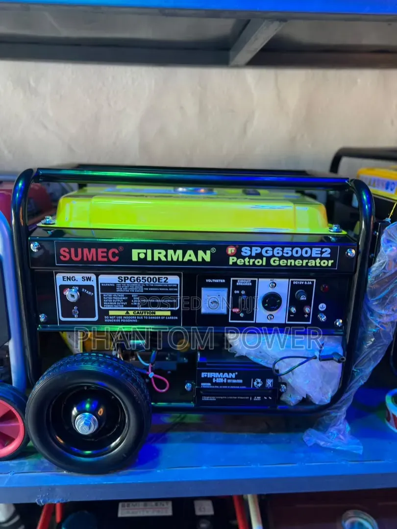 4.5kva Sumec Firman SPG6500E2 Low Fuel Consumption Key Start Generator