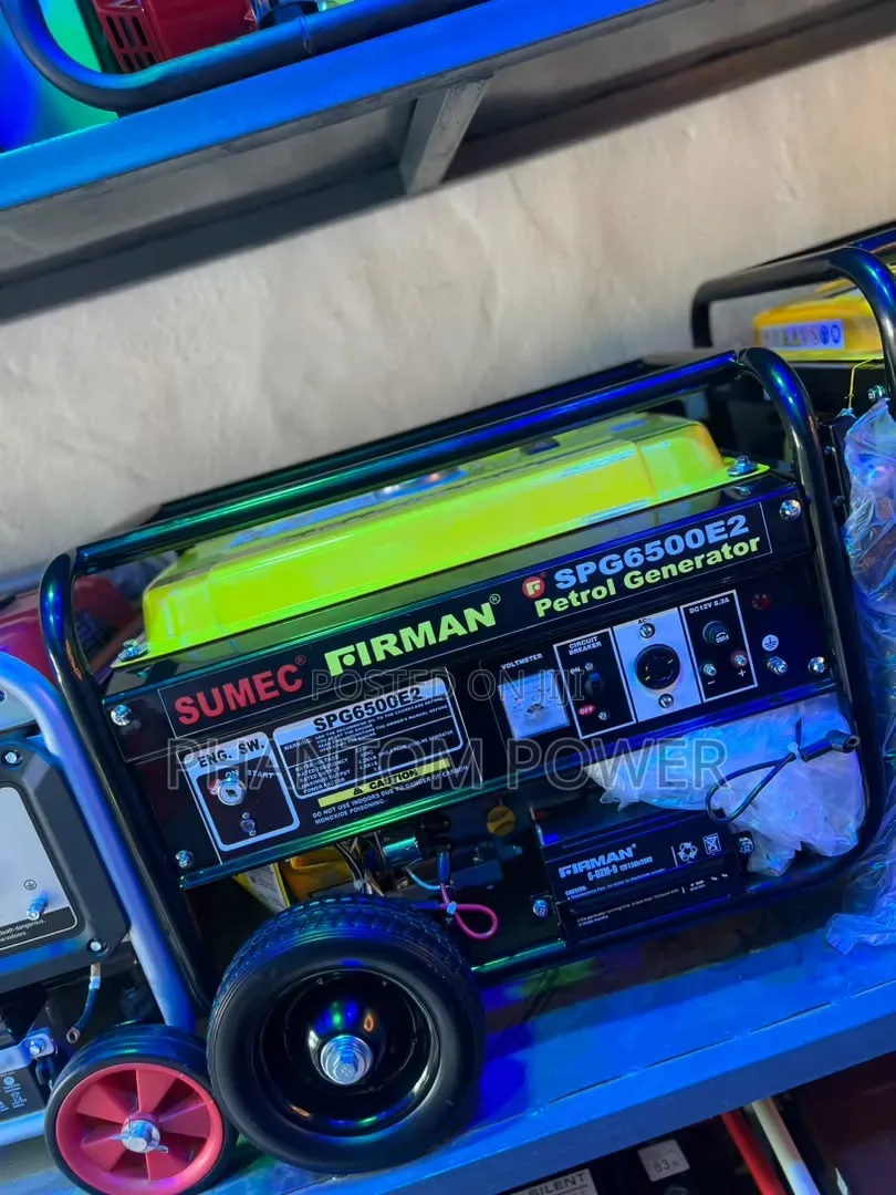 4.5kva Sumec Firman SPG6500E2 Low Fuel Consumption Key Start Generator