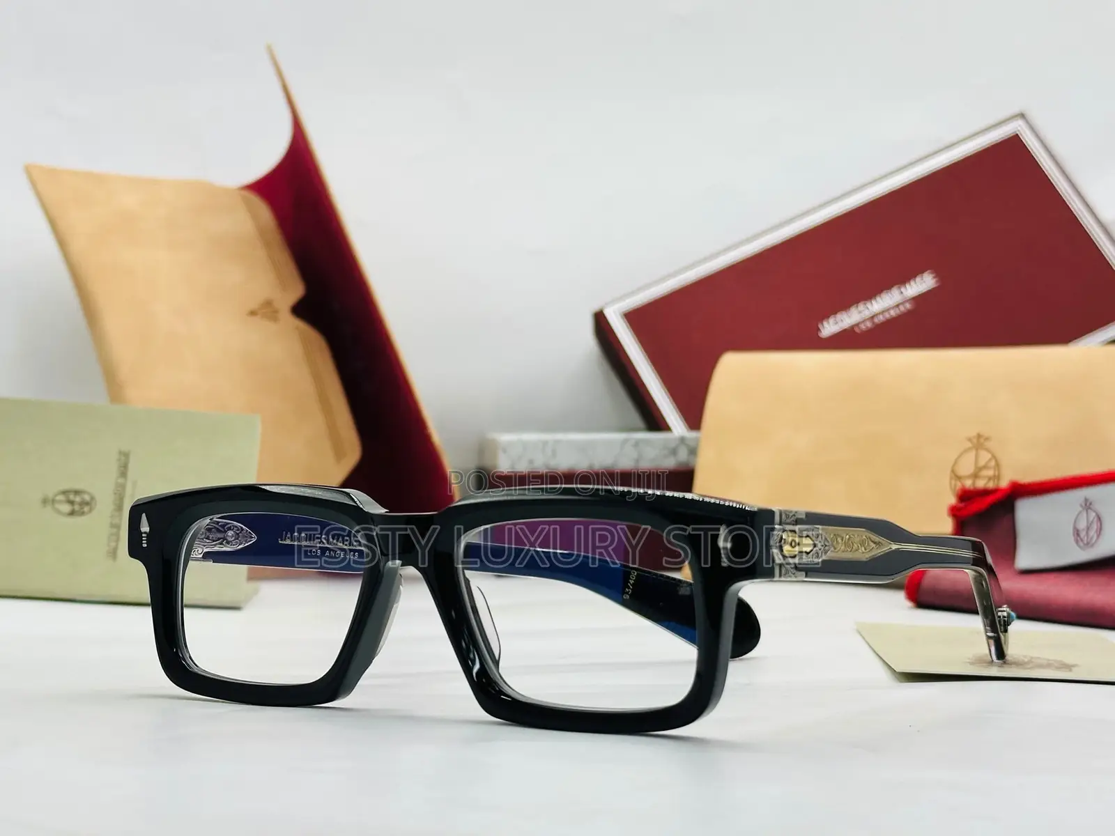 Original Quality Luxury Jacques Marie Mage Men Sunglasses