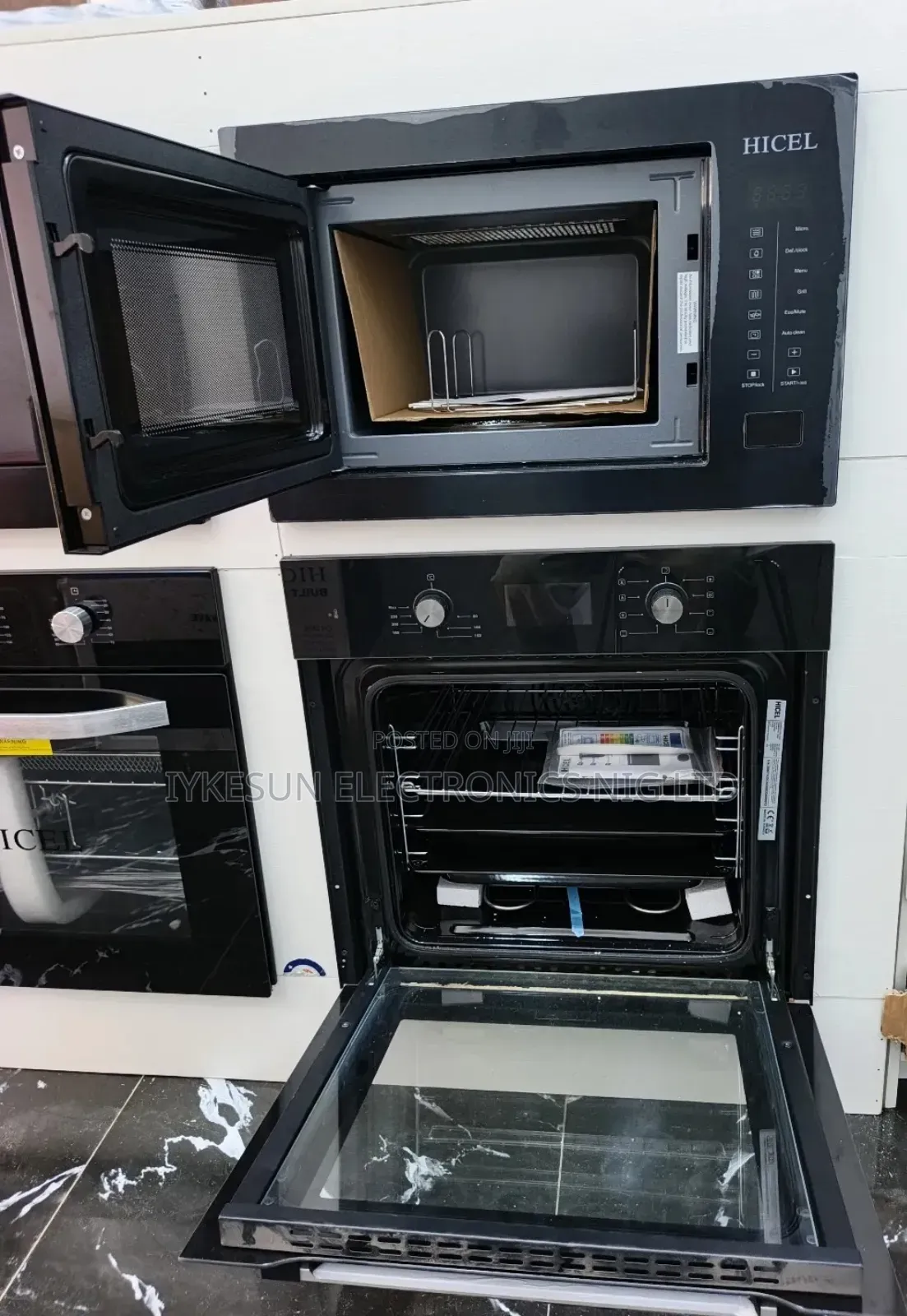 Original HICEL (VIP) Premium Luxury Inbuilt Gas & Ele Oven & Microwave