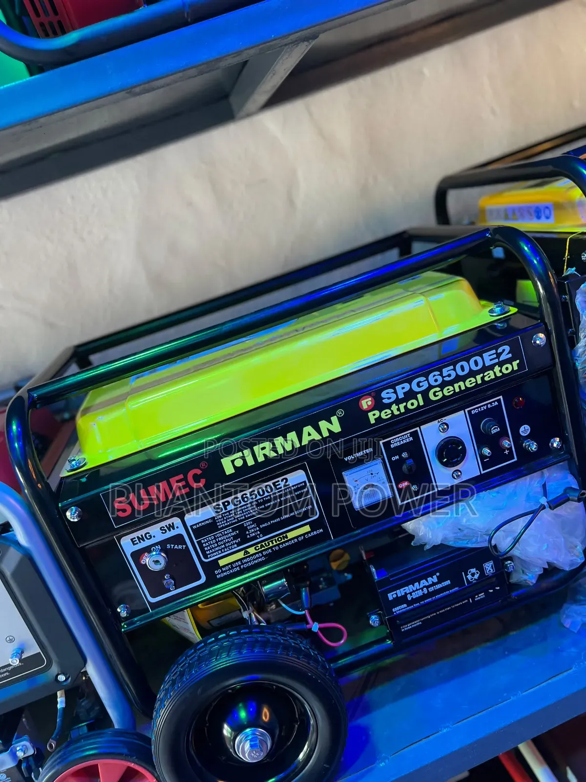 Sumec Firman 4.5kva Petrol Generator >{reliable for Home/Office Use}<