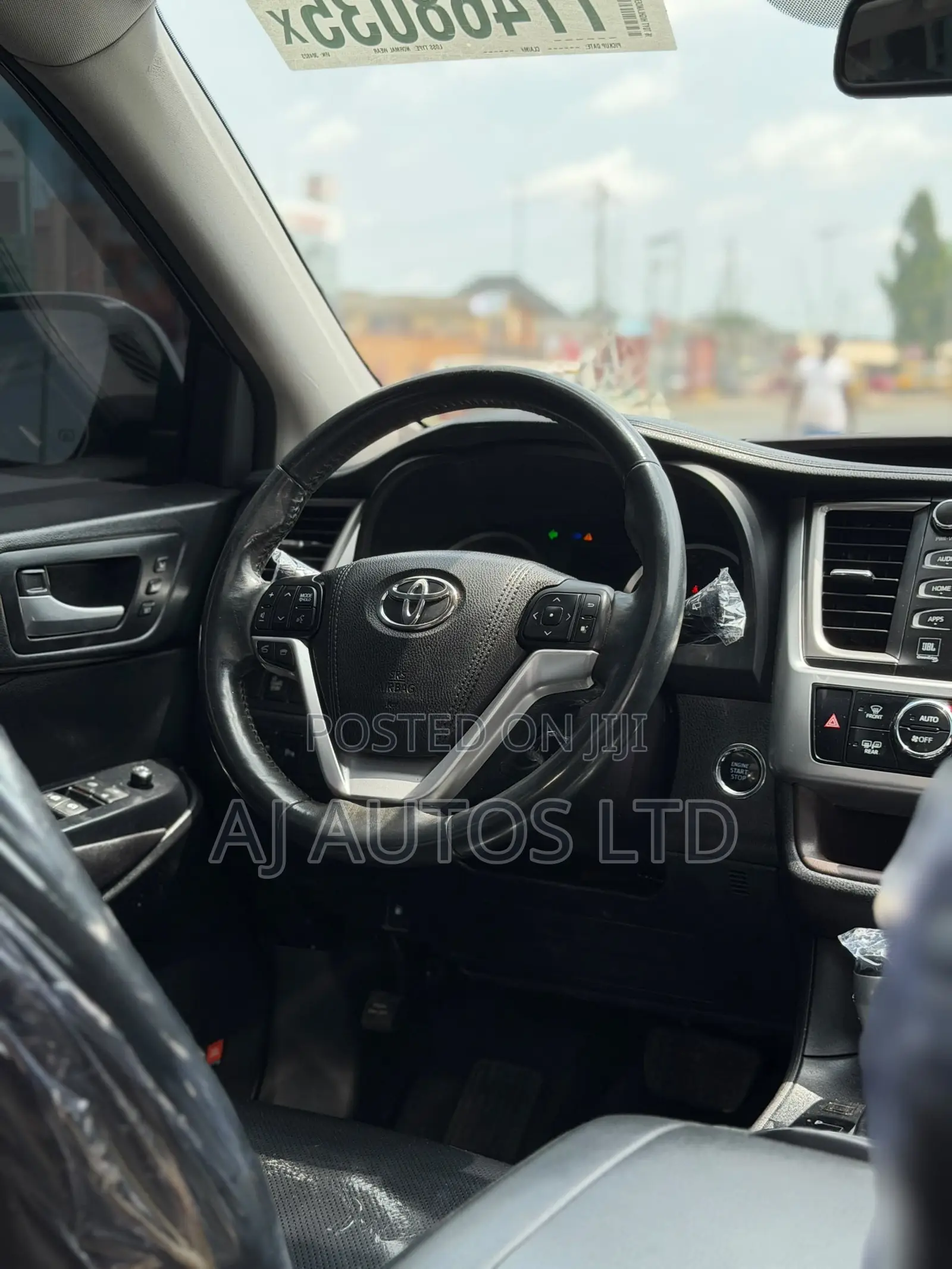 Toyota Highlander Limited V6 4x4 (3.5L 6cyl 6A) 2016 White