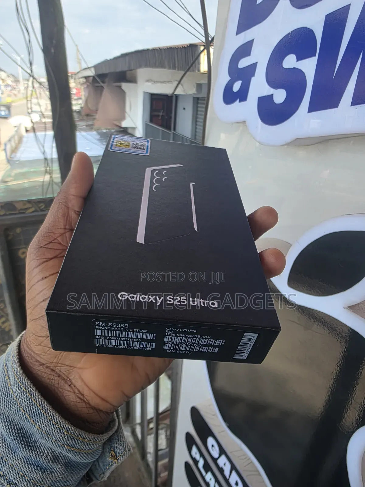 New Samsung Galaxy S25 Ultra 256 GB Blue