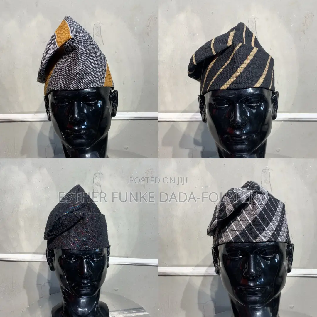 Mens Yoruba Caps