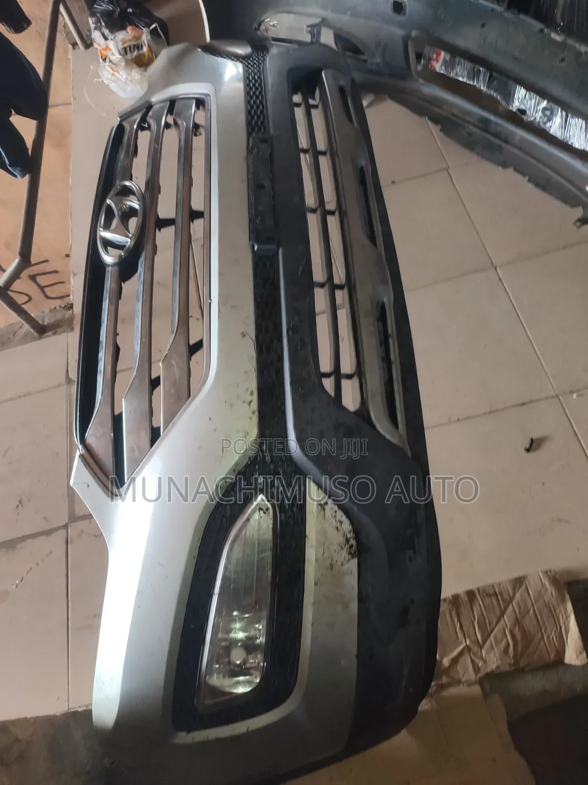 Complete Front Bumper Hyundai Santa Fe 2013 Sport