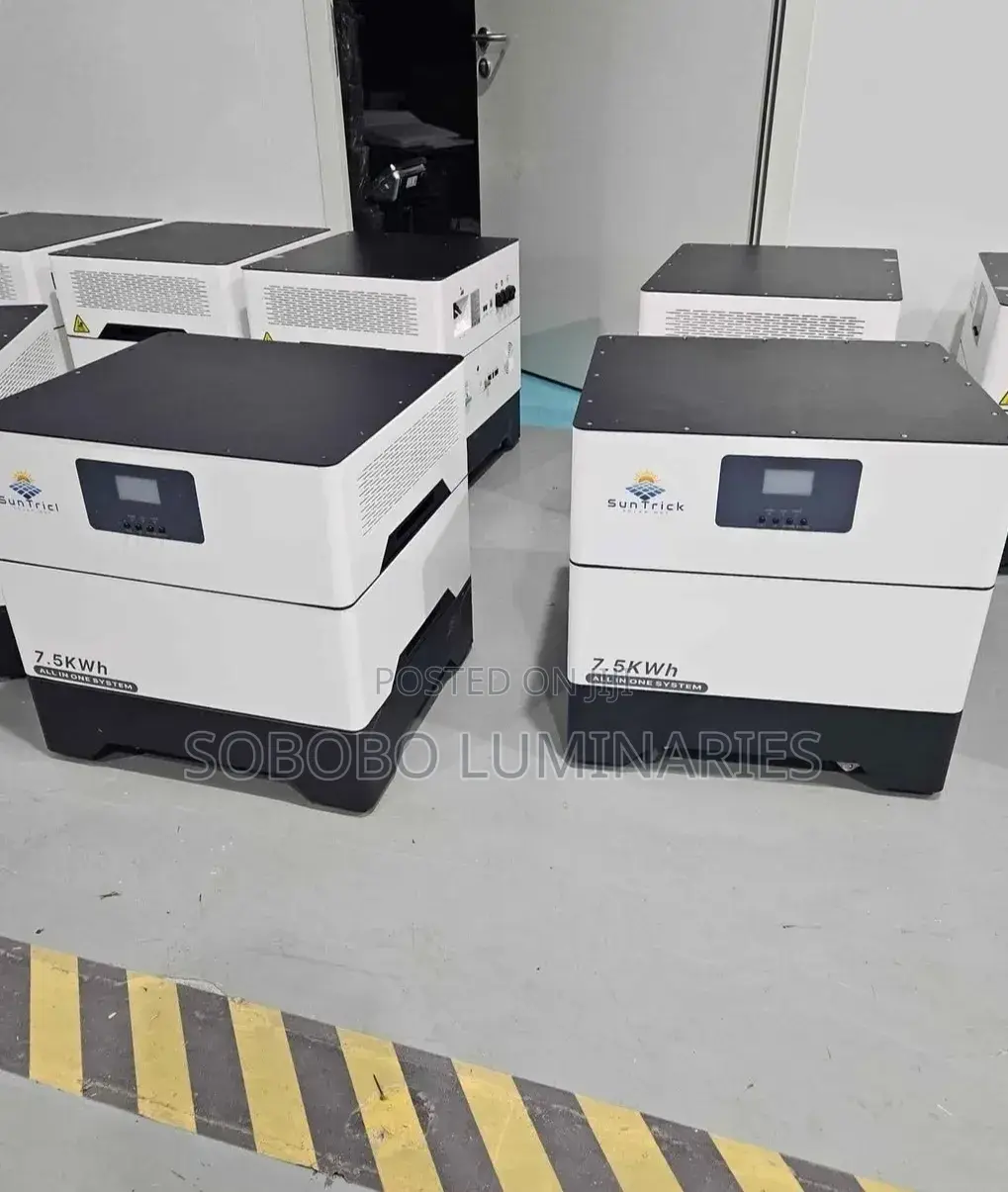 Suntrick 7.5kwh With 7.5kva Hybrid Inverter All in One System