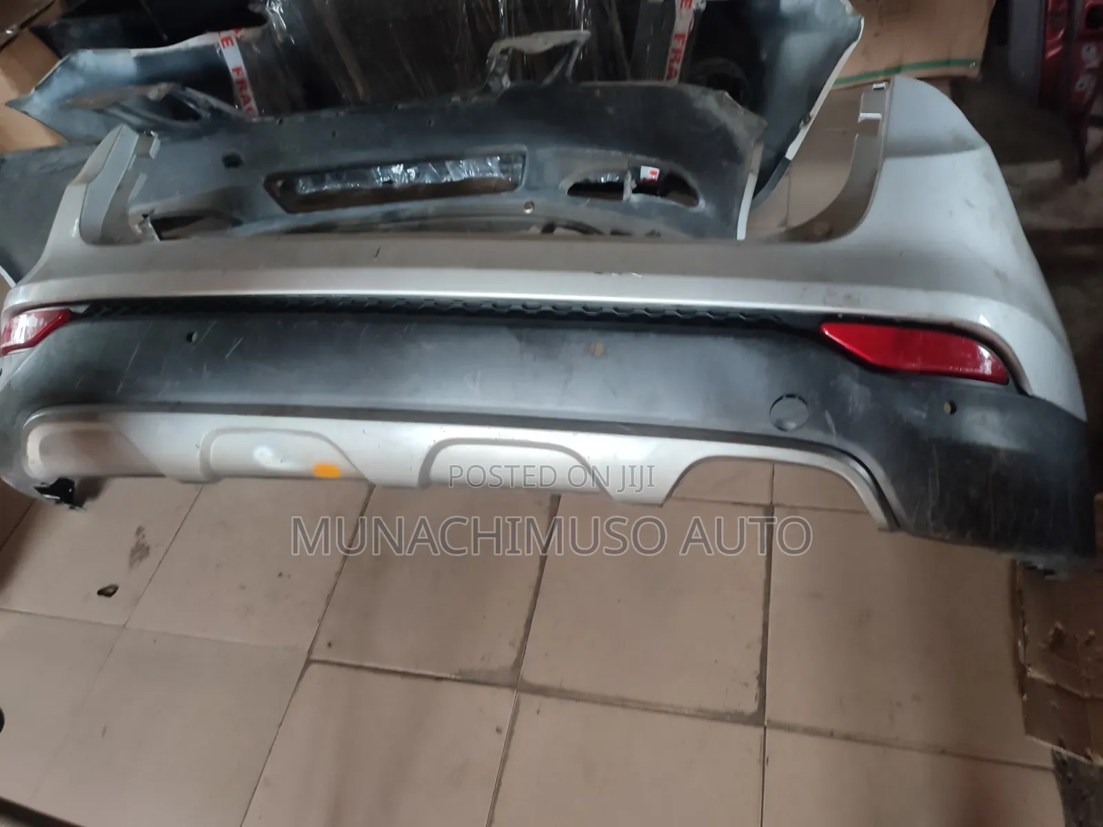 Complete Back Bumper Hyundai Santa Fe 2013 Model