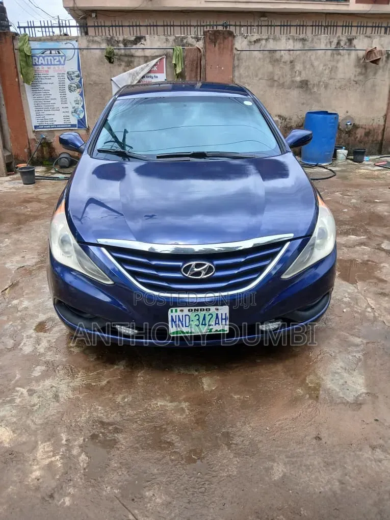 Hyundai Sonata 2013 Blue