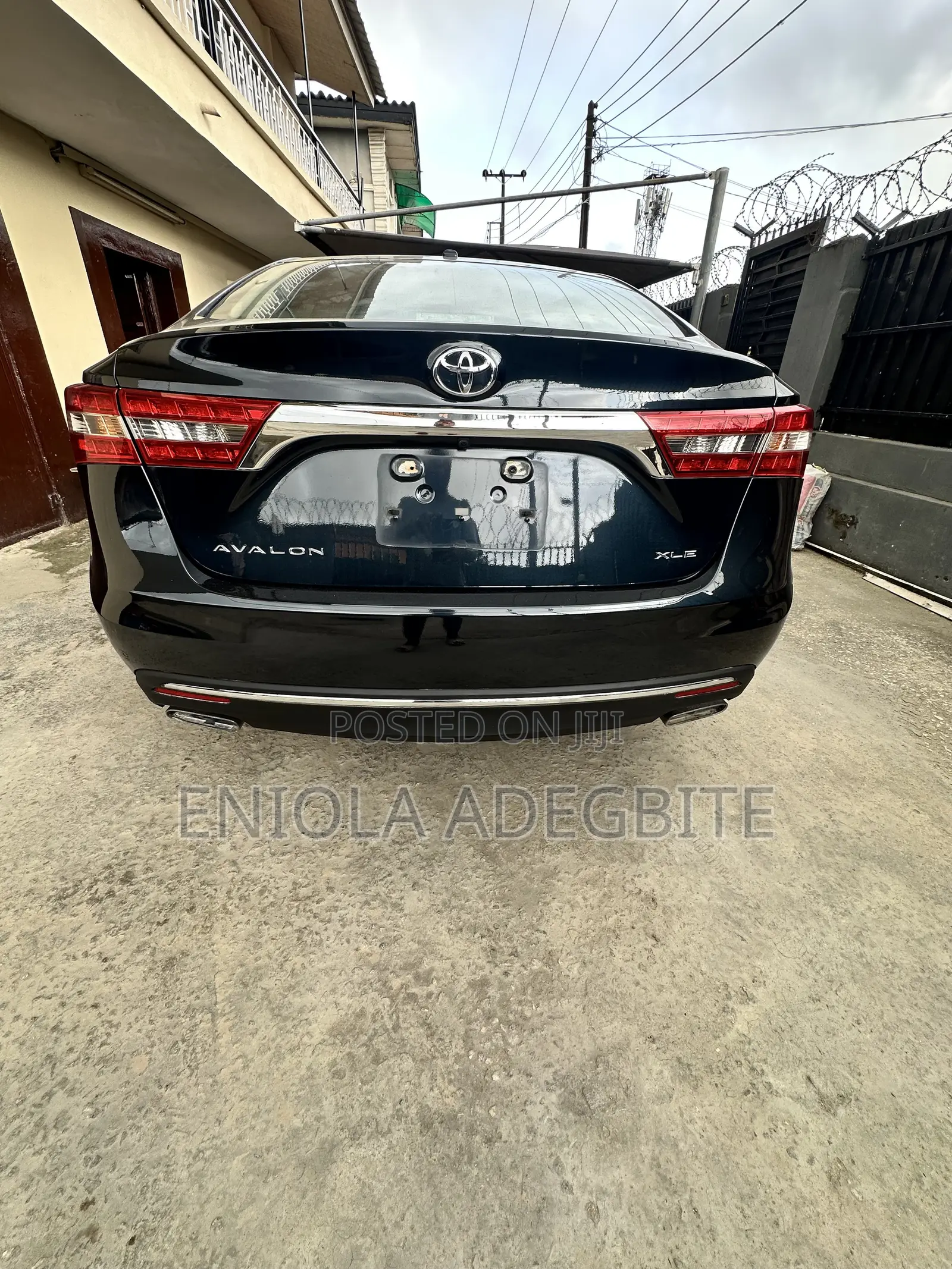 Toyota Avalon XLE Premium Sedan FWD (3.5L 6cyl 6A) 2017 Black