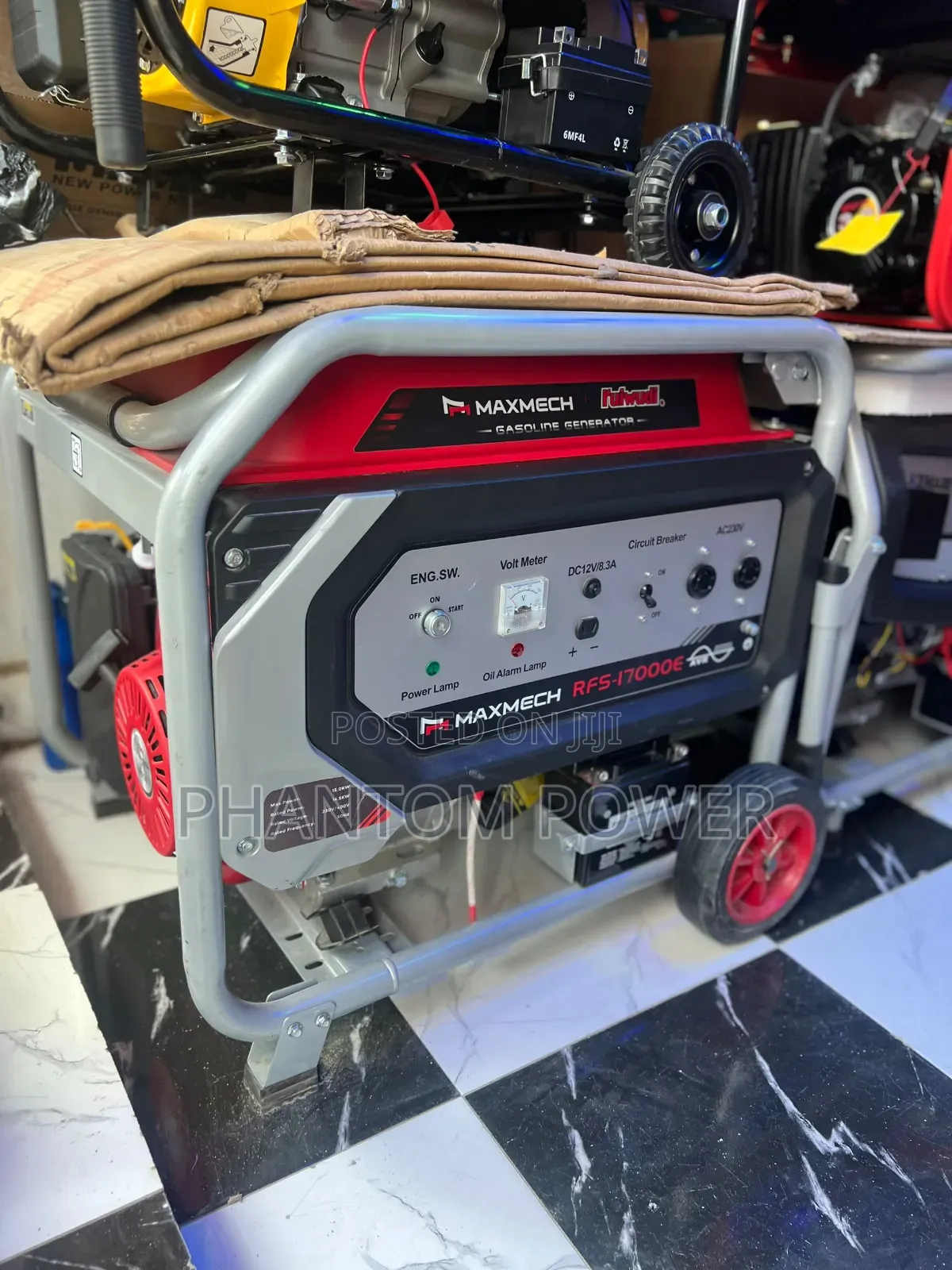 Maxmech RFS17000E 15kva [Ruiwudi Line] Industrial Power Generator Set
