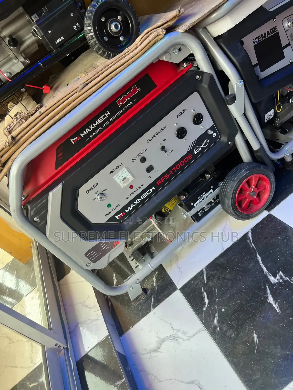 RFS17000E Maxmech Industrial Line 15kva Copper Coil Generator in Stock
