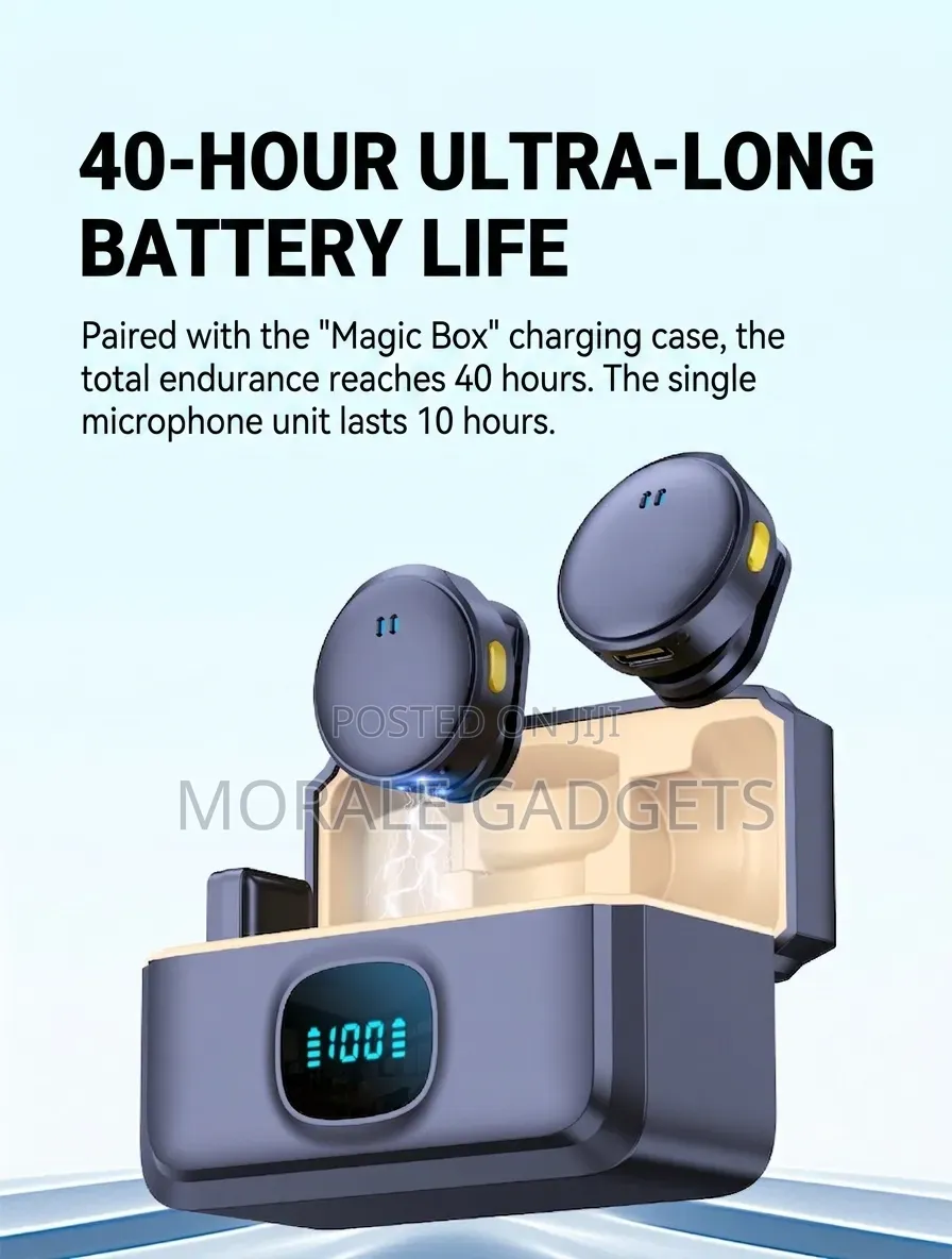 Q8 Magnetic Wireless Microphone