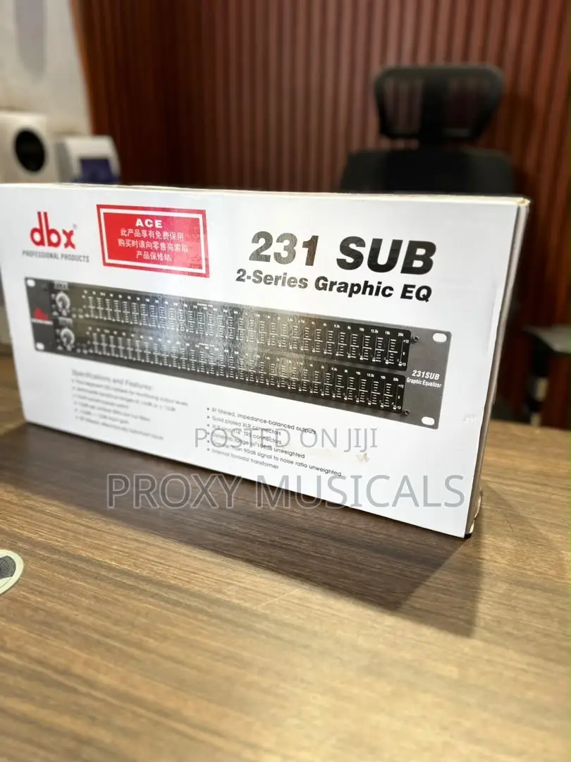 DBX Double Equalizer