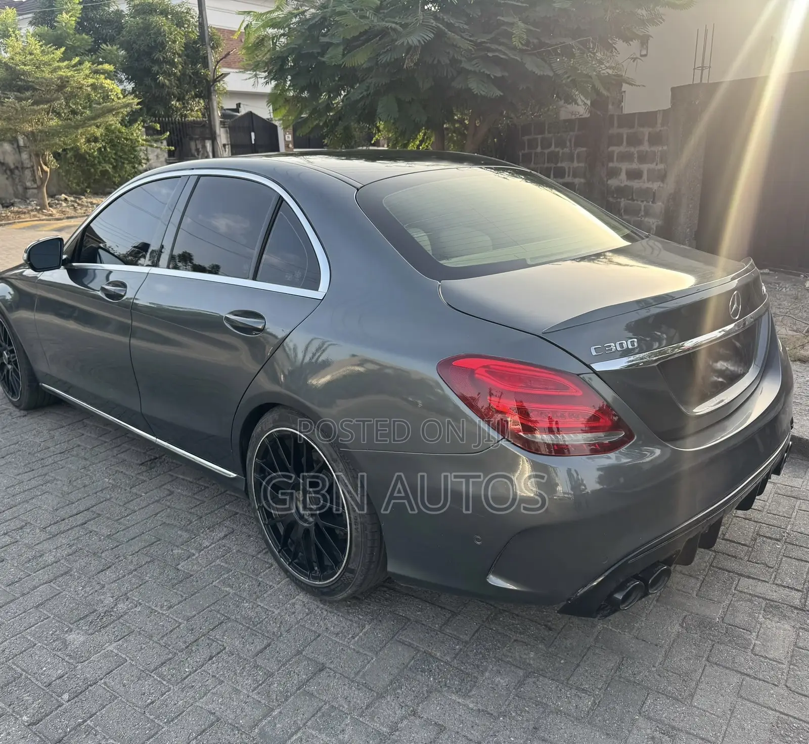 Mercedes-Benz C300 Sport 4Matic Sedan AWD (2.0L 4cyll 7A) 2016 Gray