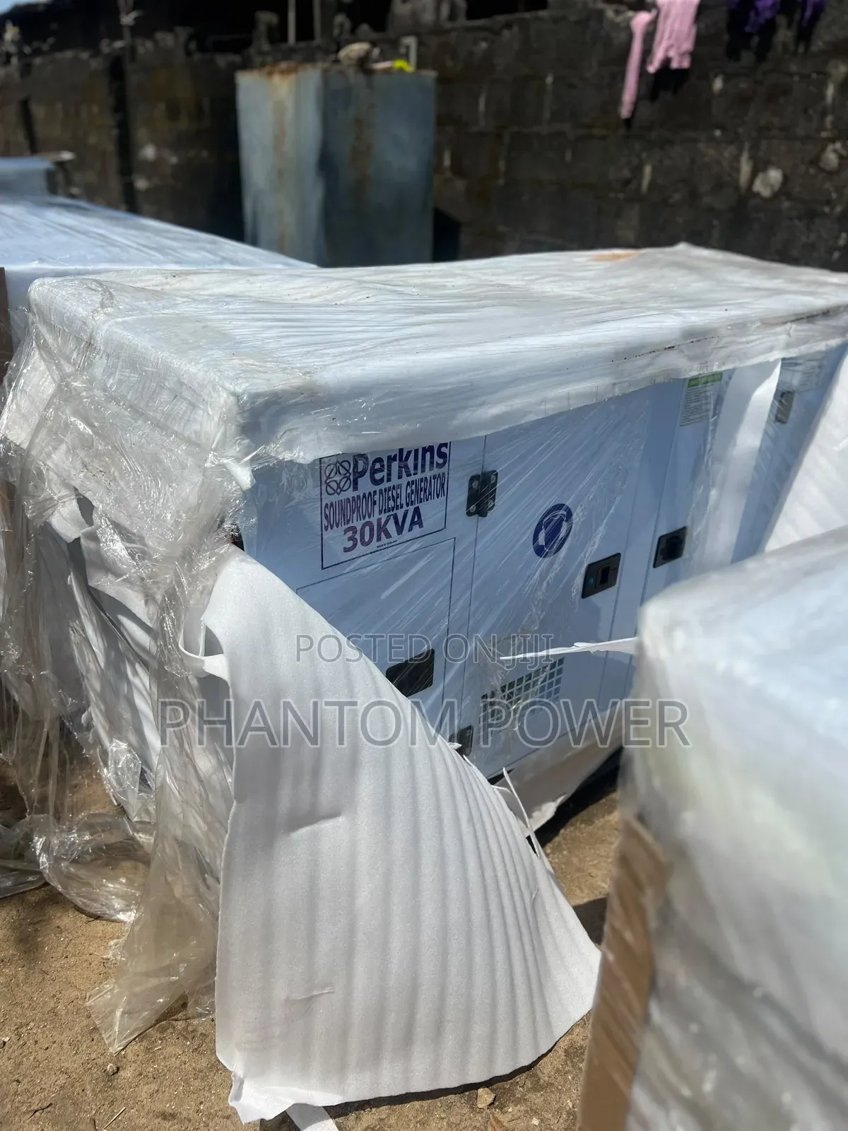 New UK Perkins 30kva Diesel Silent Generator Set [Warranty Inclusive]