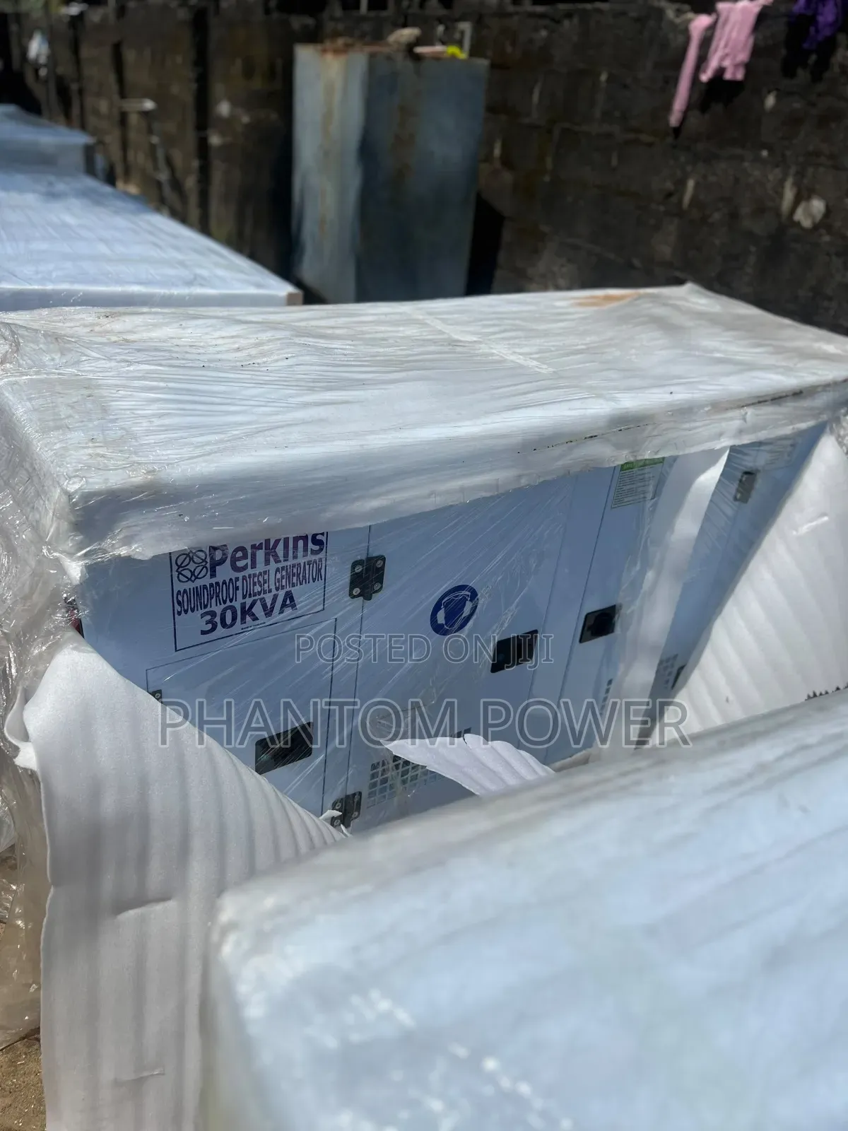 New UK Perkins 30kva Diesel Silent Generator Set [Warranty Inclusive]