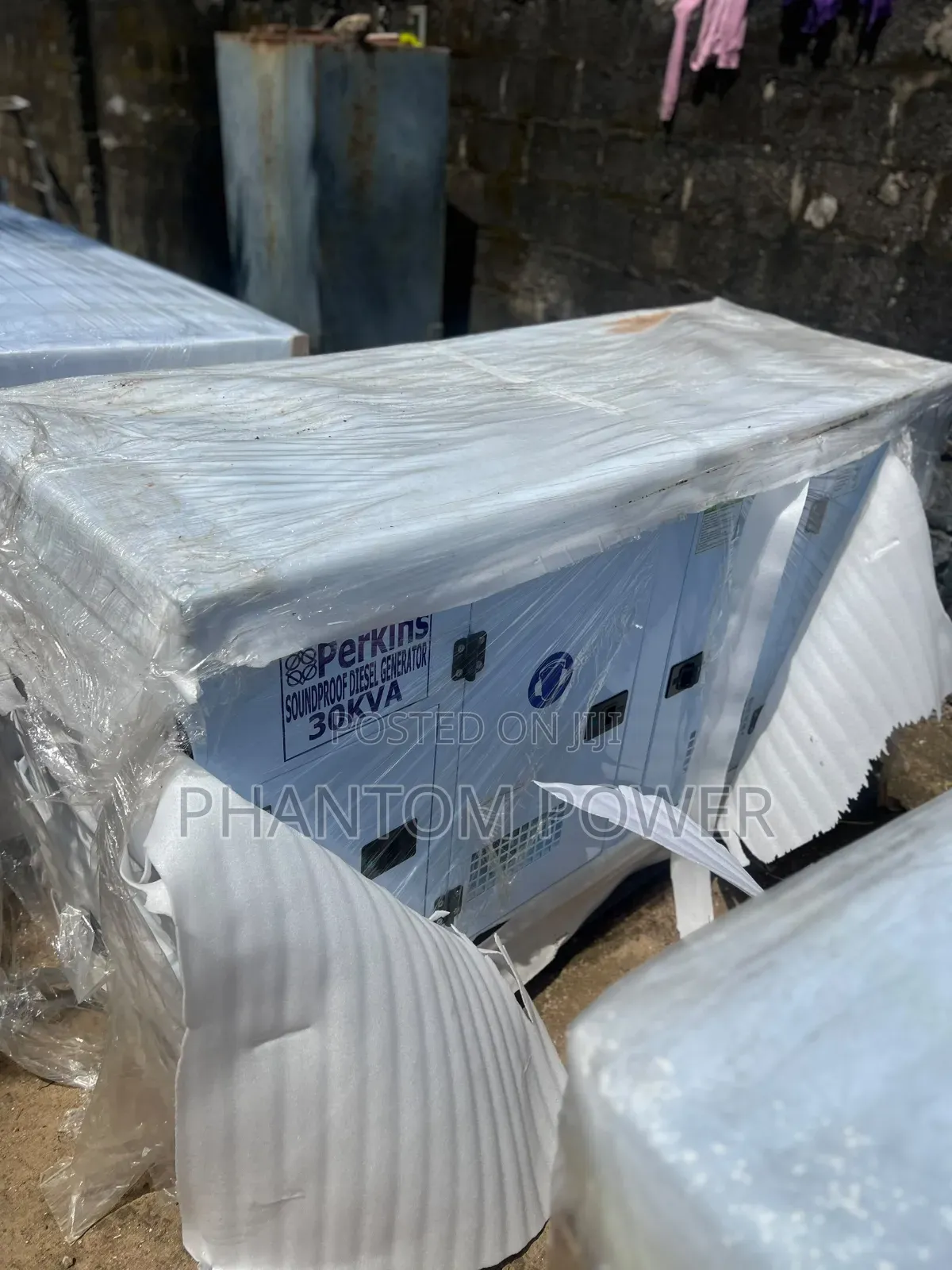 Original Perkins 30kva Diesel Soundproof Generator [Four Cylinders]