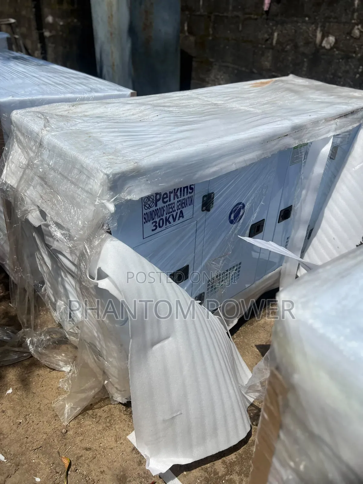 Original Perkins 30kva Diesel Soundproof Generator [Four Cylinders]