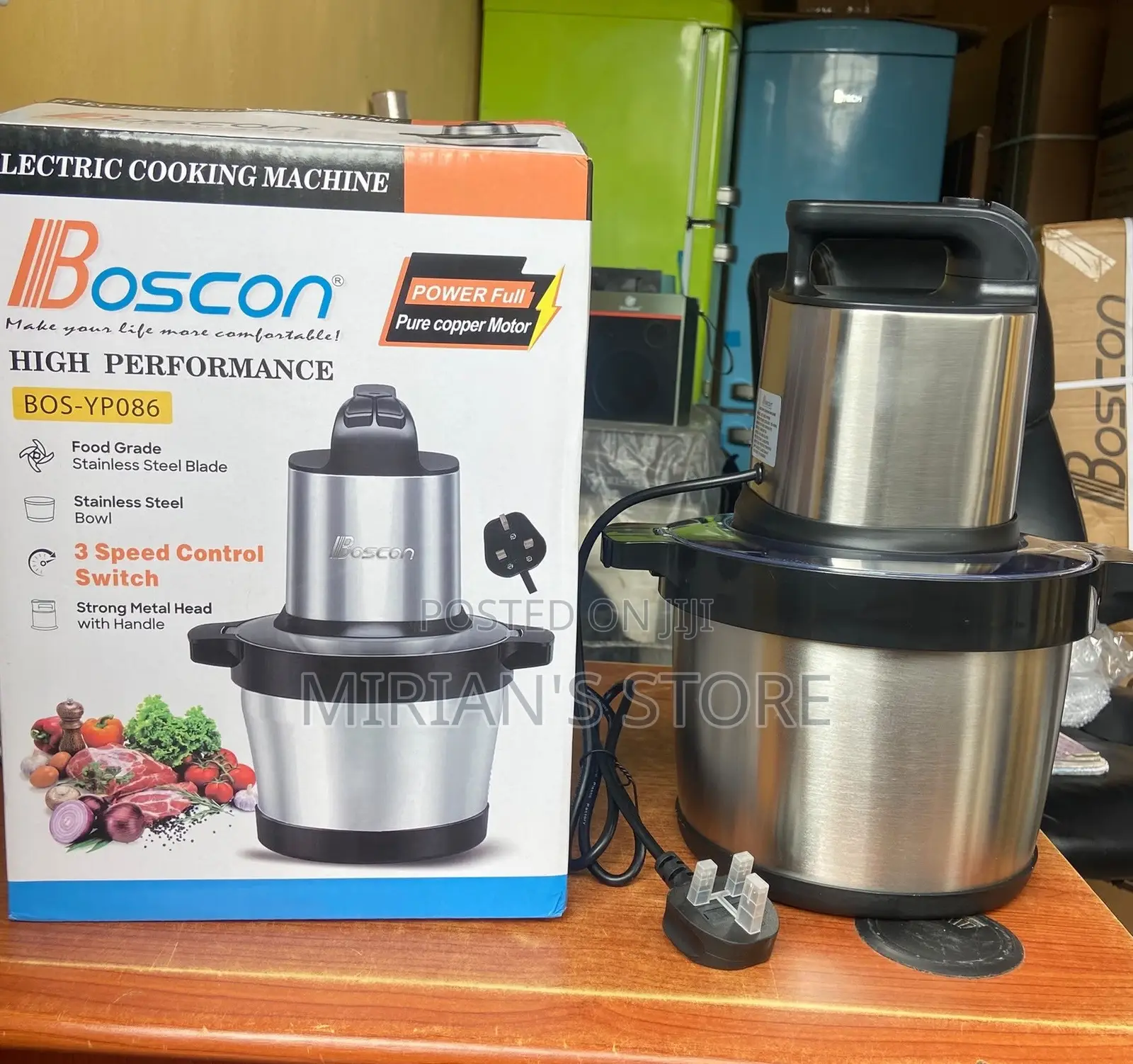 Original Boscon Electric Cooking Machine / Food Chopper