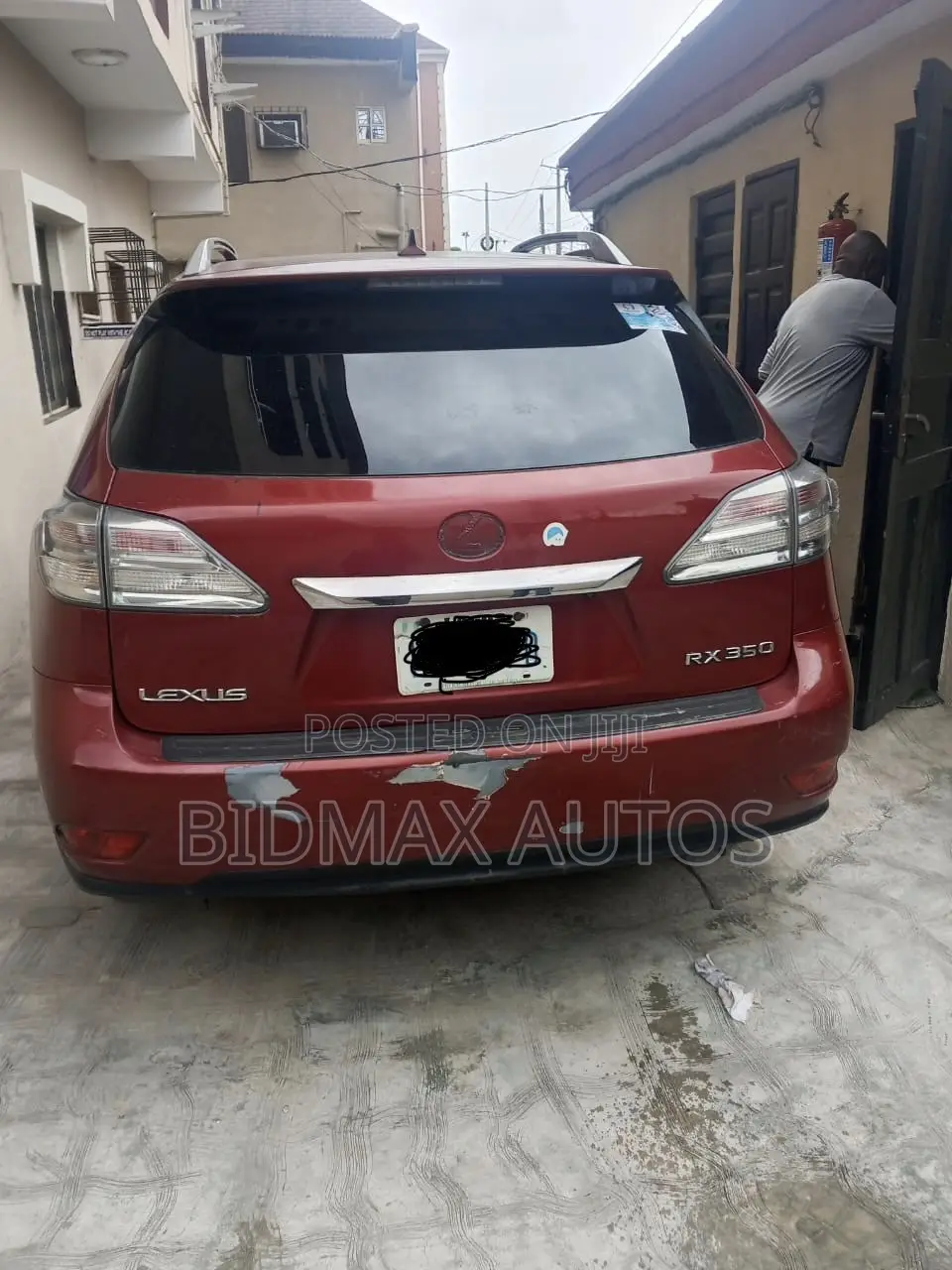 Lexus RX 350 2010 Burgundy