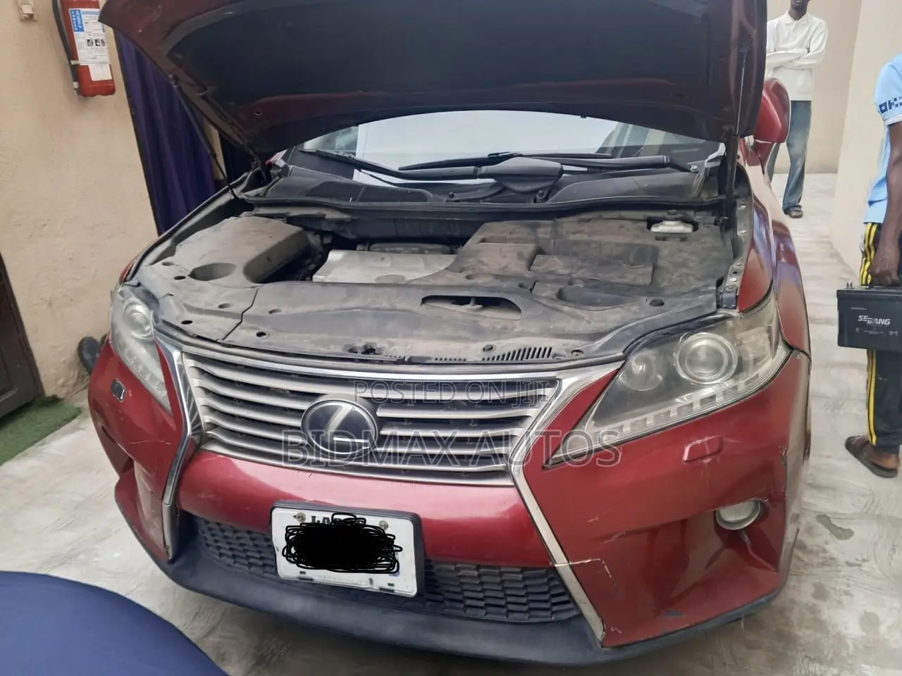 Lexus RX 350 2010 Burgundy