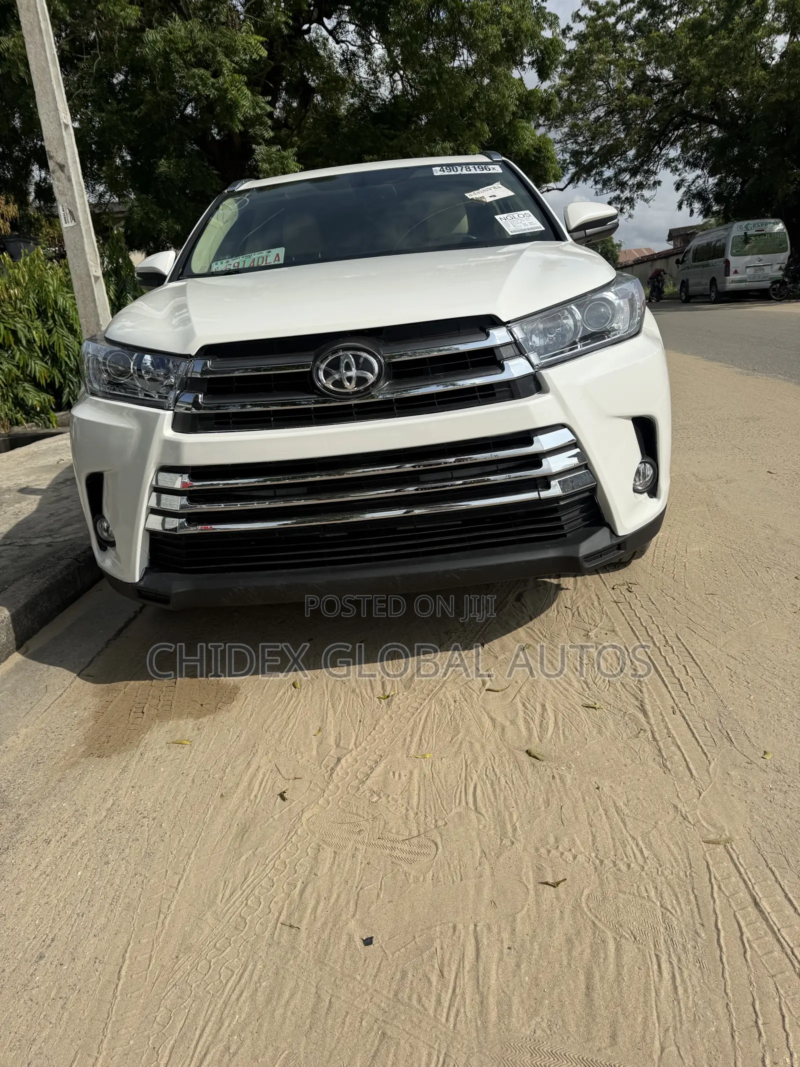 Toyota Highlander Limited V6 4x4 (3.5L 6cyl 6A) 2016 White