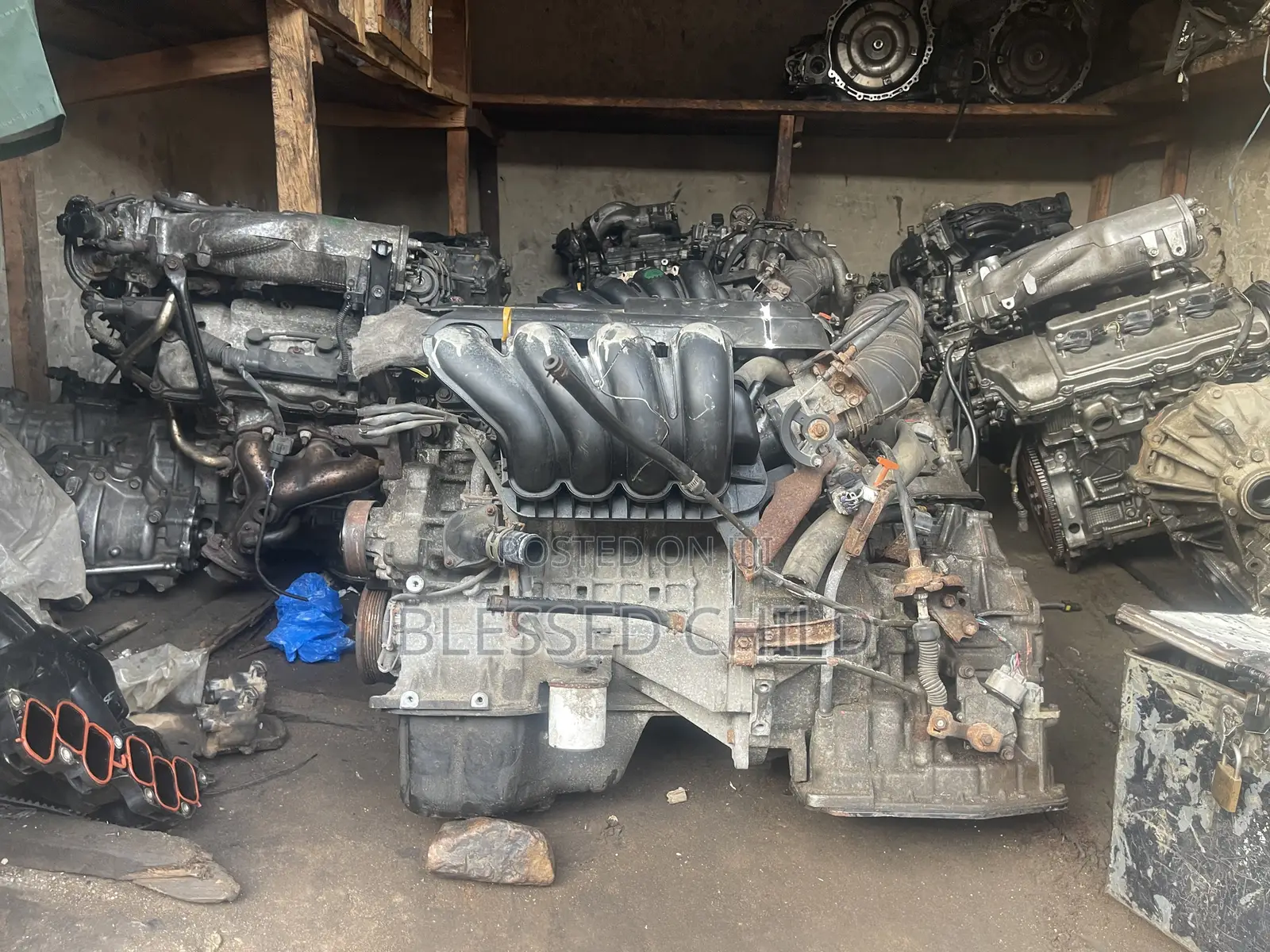 Toyota Corolla 2005 Engine and Gear Box 1zz