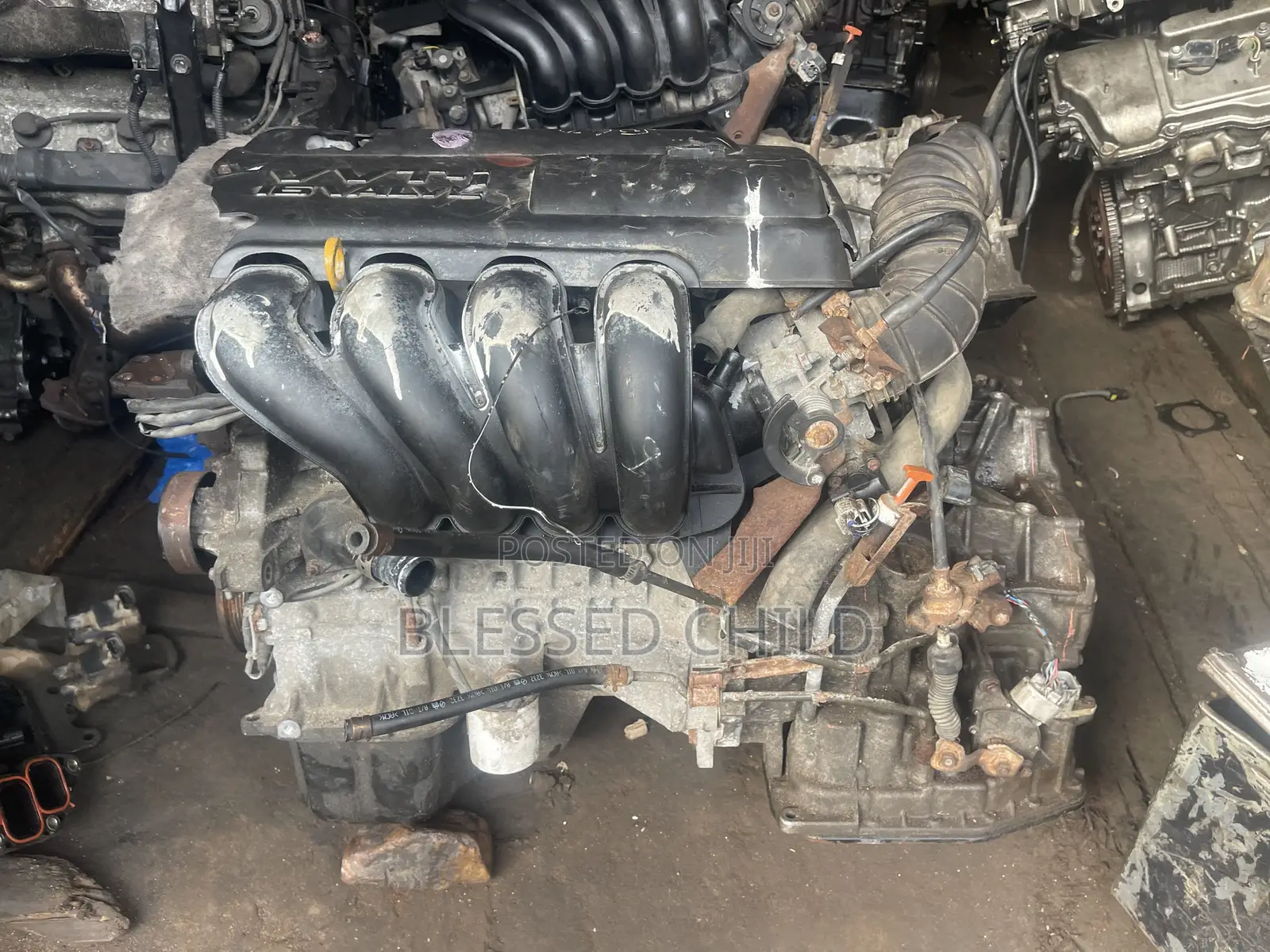 Toyota Corolla 2005 Engine and Gear Box 1zz