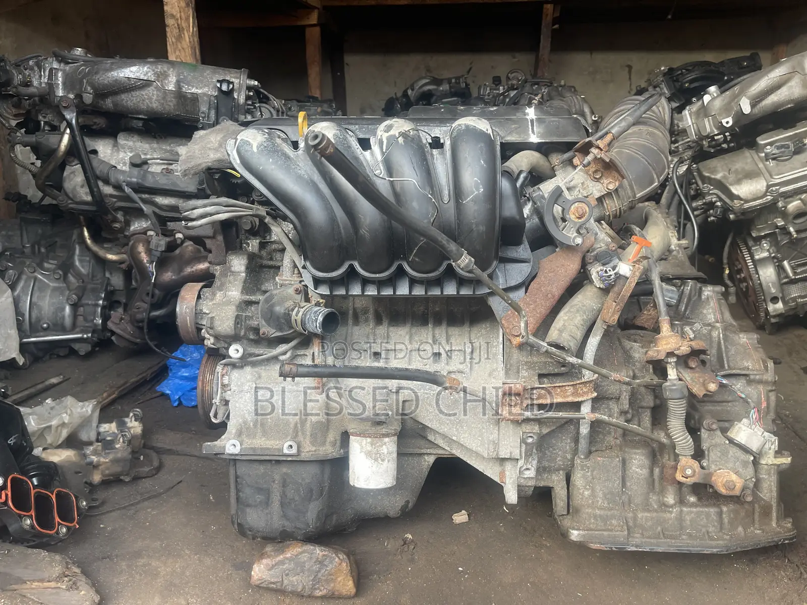 Toyota Corolla 2005 Engine and Gear Box 1zz