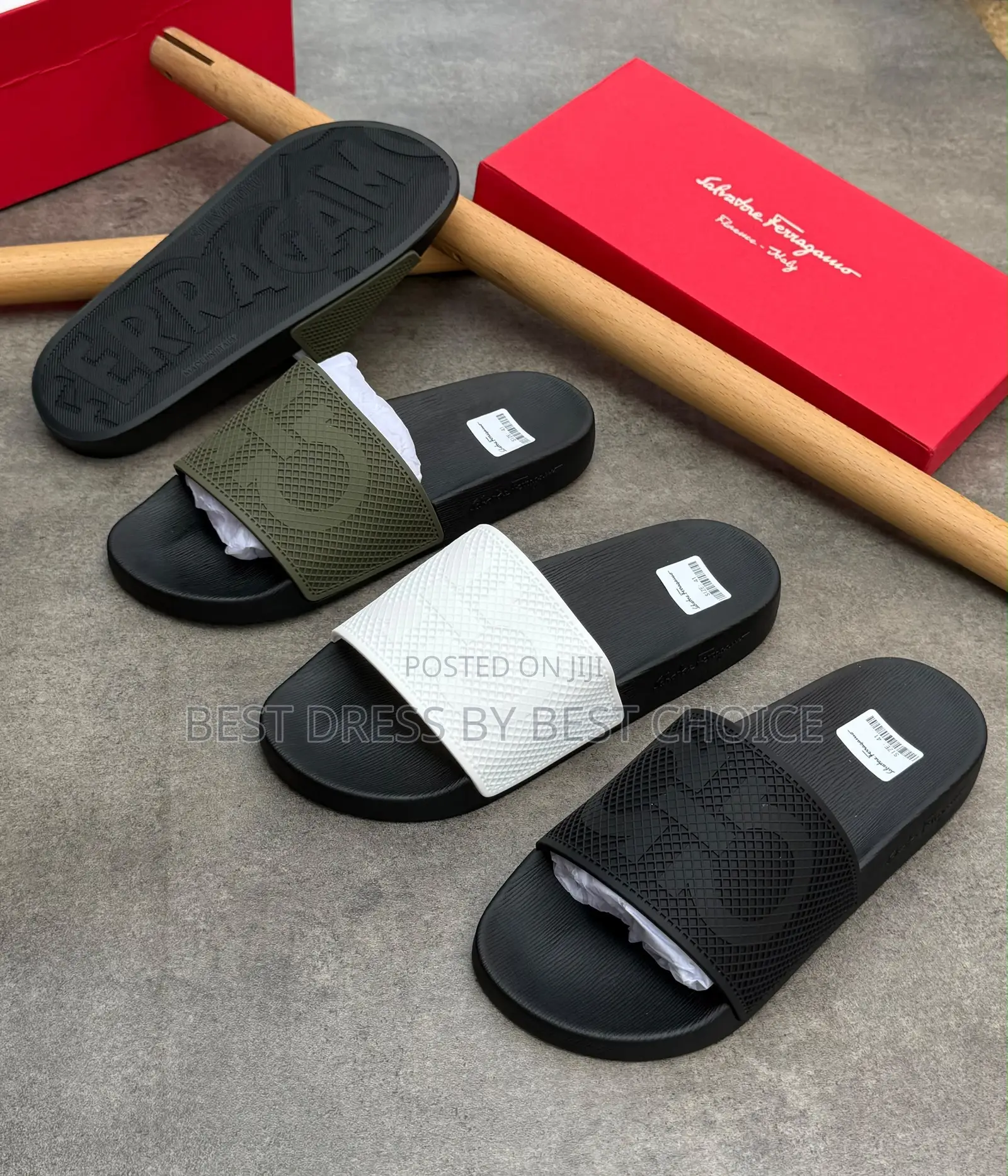 New Salvatore Ferragamo Slide