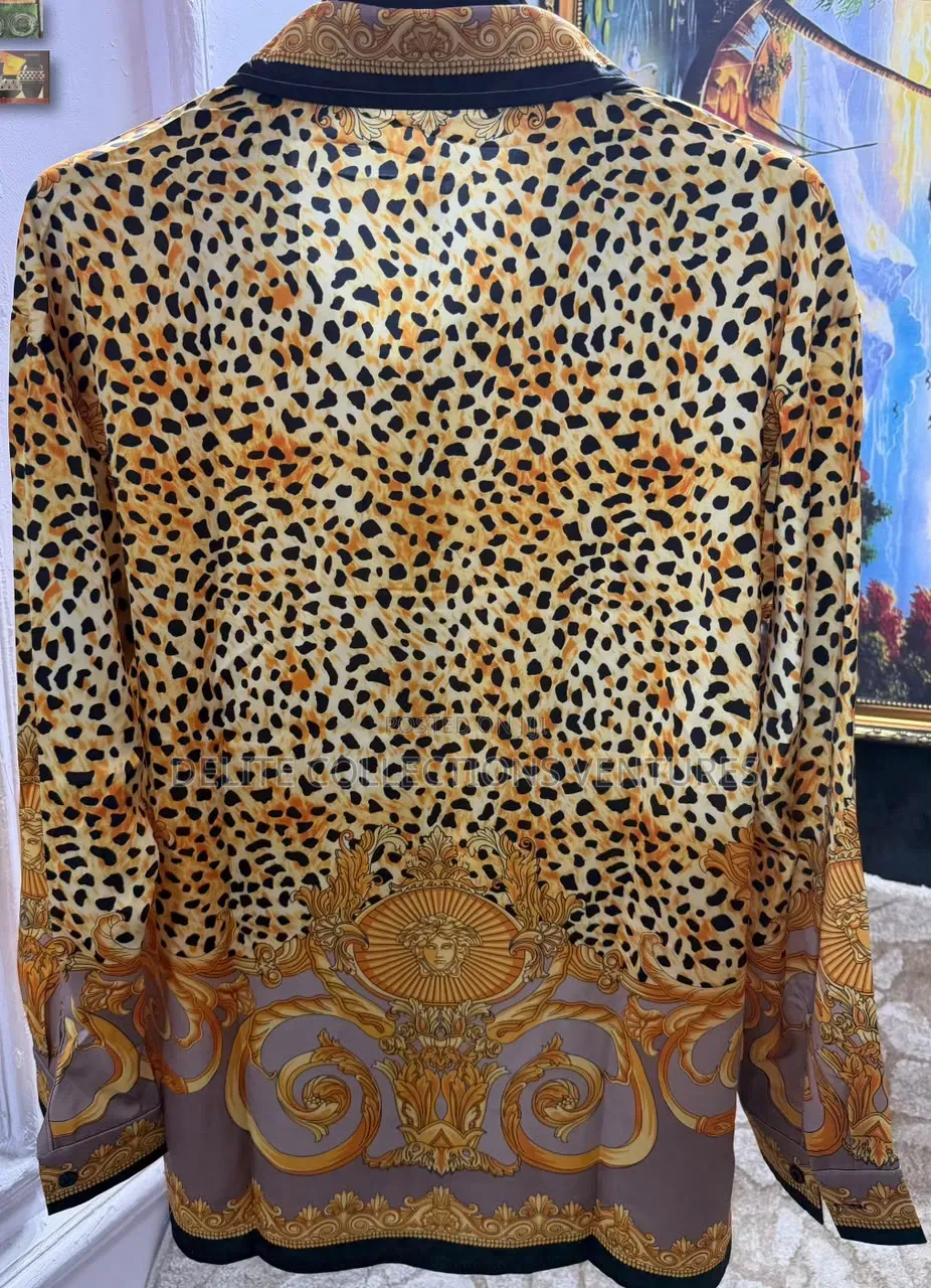 *High Quality Luxury Versace Slick Vintage Shirt Available Now