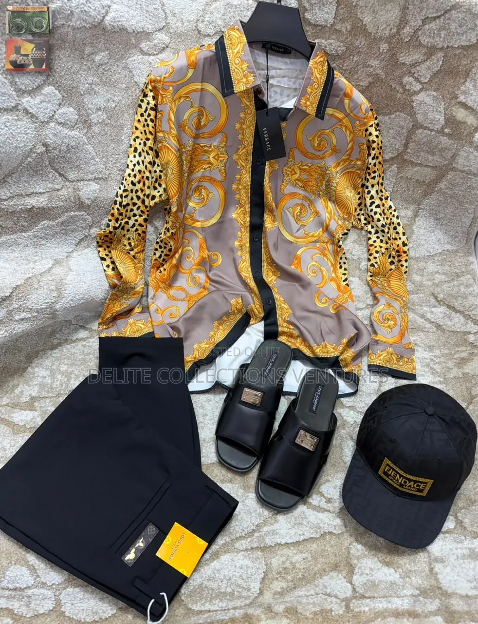 *High Quality Luxury Versace Slick Vintage Shirt Available Now