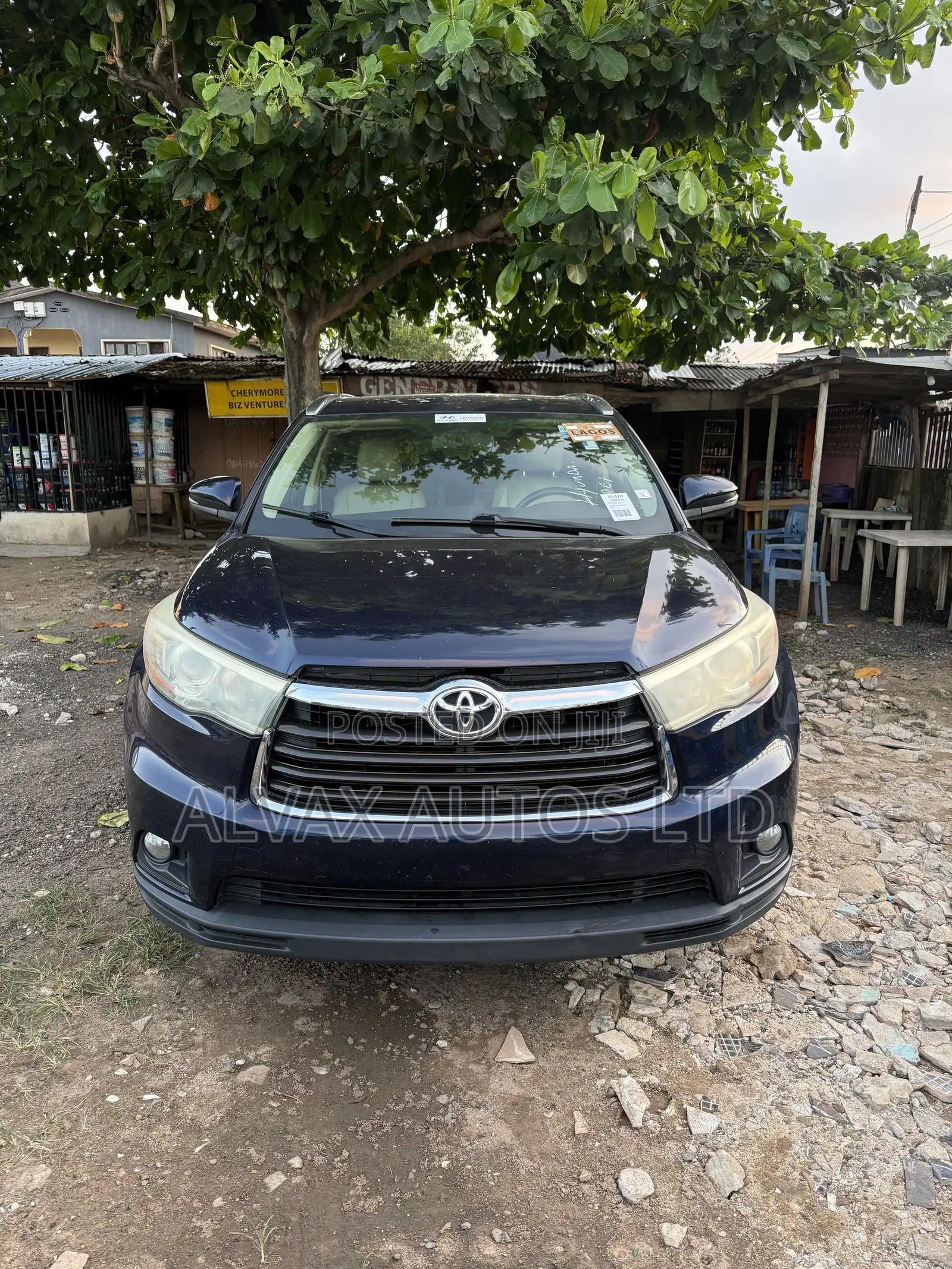 Toyota Highlander XLE V6 4x4 (3.5L 6cyl 6A) 2016 Blue