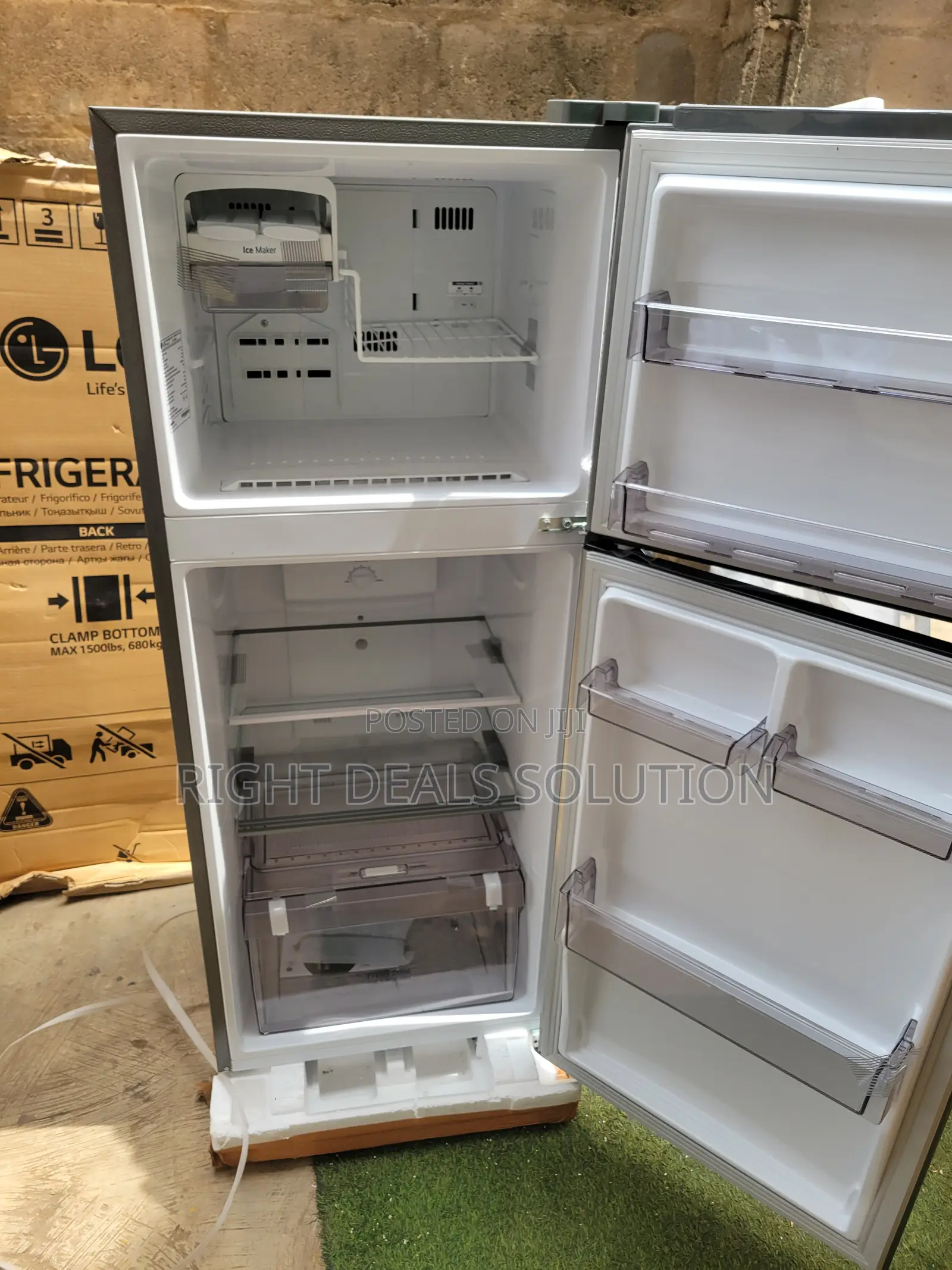 Large Storage Double Door Fridge