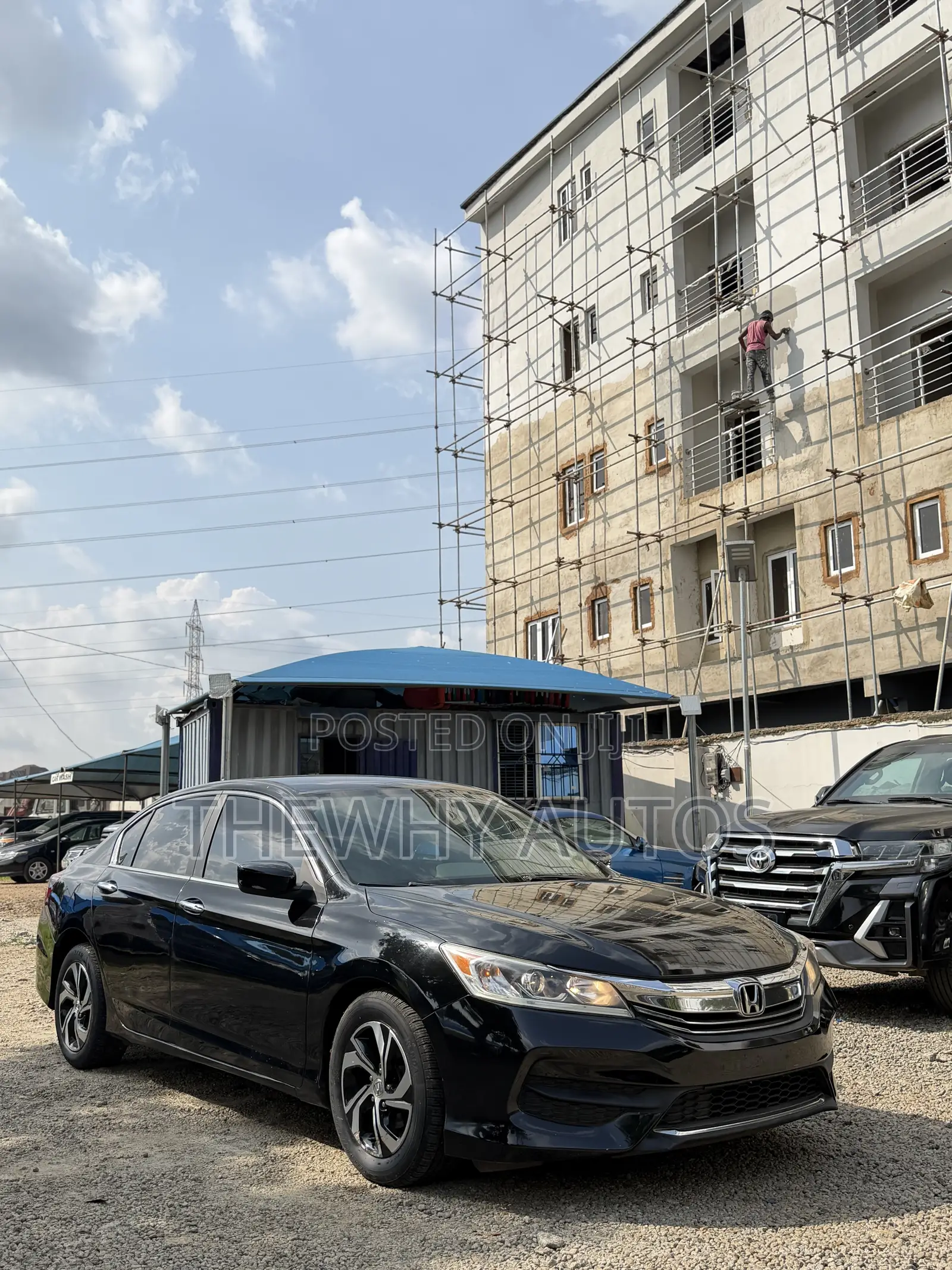 Honda Accord LX 4dr Sedan FWD (2.4L 4cyl 2A) 2016 Black