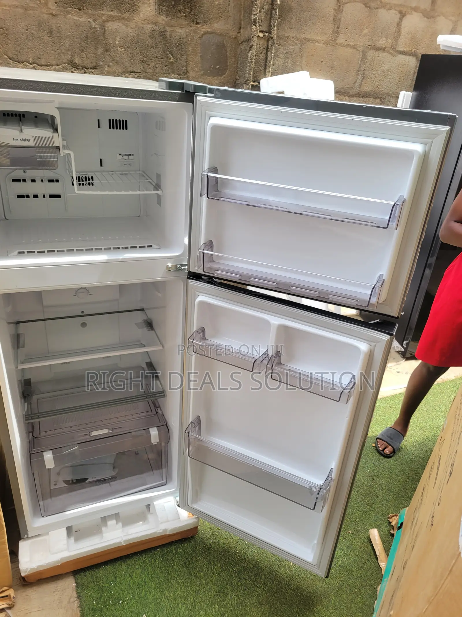 234 Litres Upright Fridge Freezer